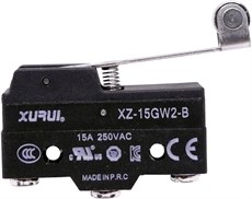 XZ-15GW2-B (CM-1703) Uzun Palet Metal Makaralı 15A 1NO+1NC Mikro Switch