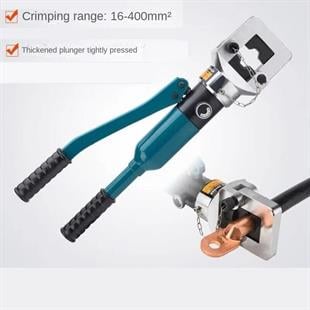 YQK-400 Hidrolik bi-metal pabuç sıkma Pensesi 16-400 mm2 arası