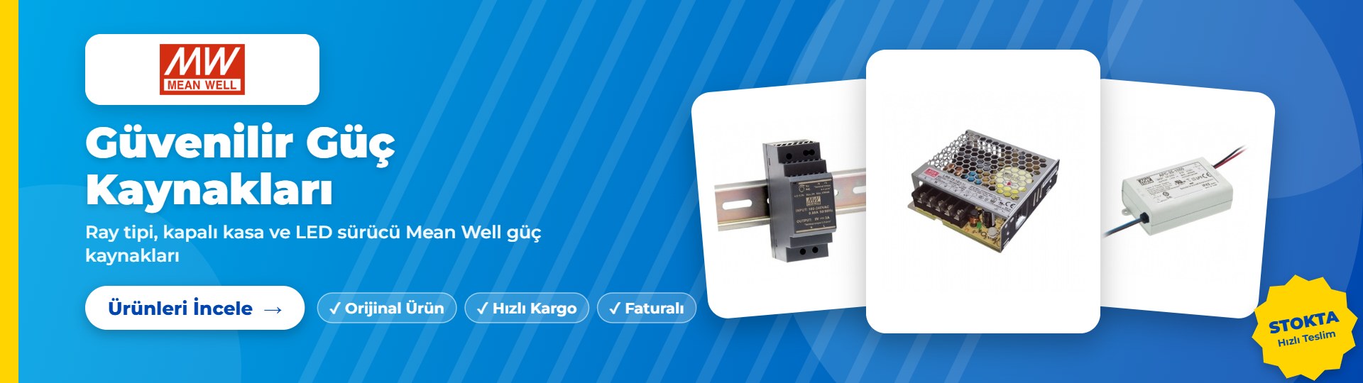 Mean Well Güç Kaynakları