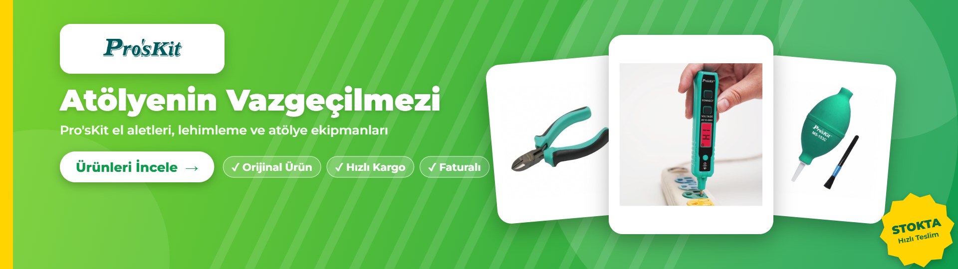 Pro'sKit El Aletleri ve Atölye Ekipmanları