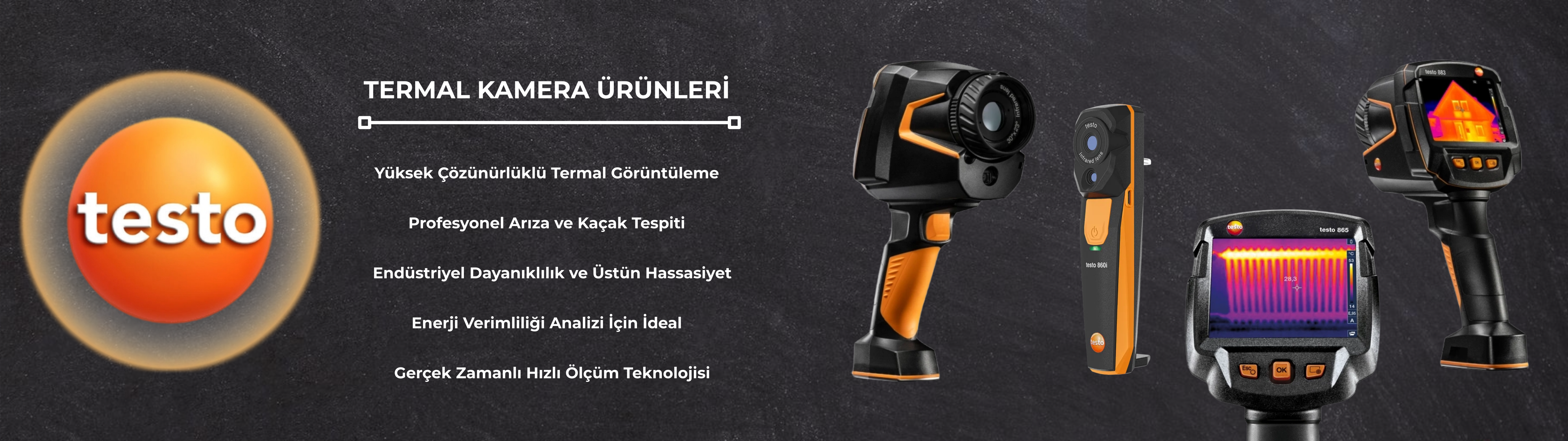 Testo Termal Kamera Ürünleri Uygun Fiyatları!