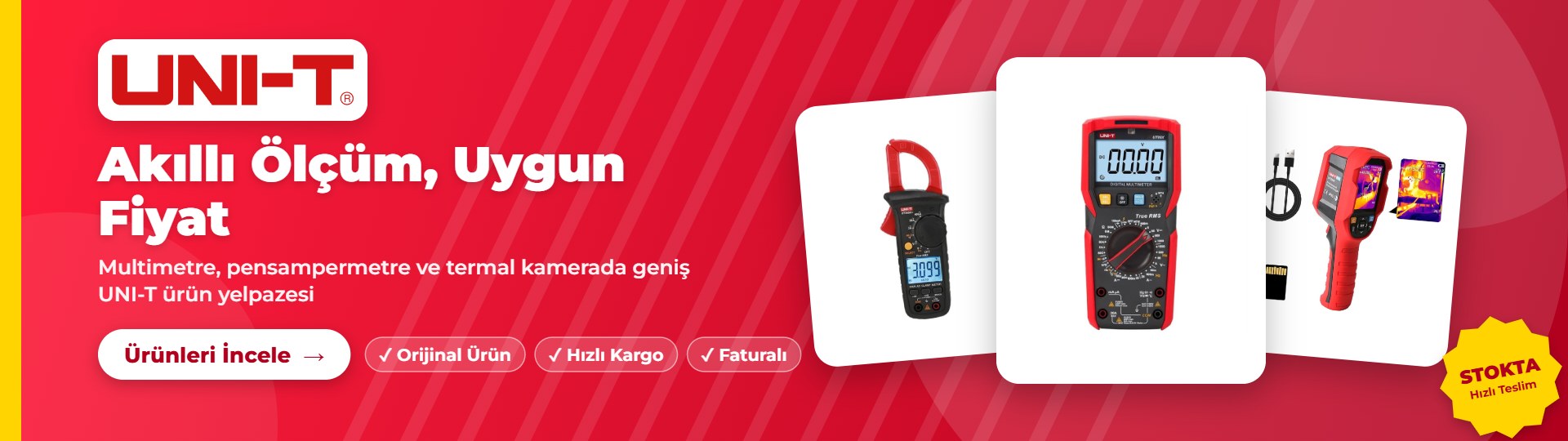 UNI-T Ürünleri - Akıllı Ölçüm, Uygun Fiyat