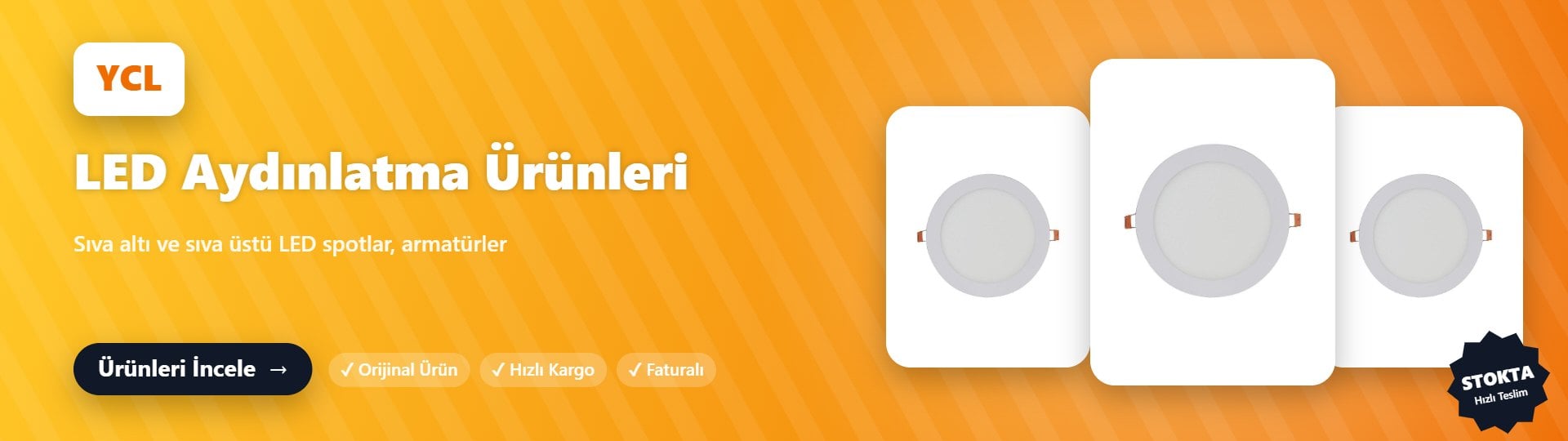 YCL LED Aydınlatma Ürünleri