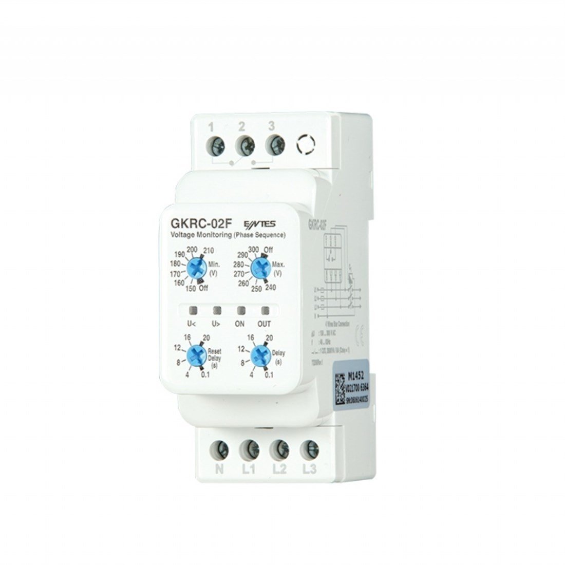 ENTES GKRC02F GERİLİM KORUMA RÖLESİ Fiyatları Karaköy Depo