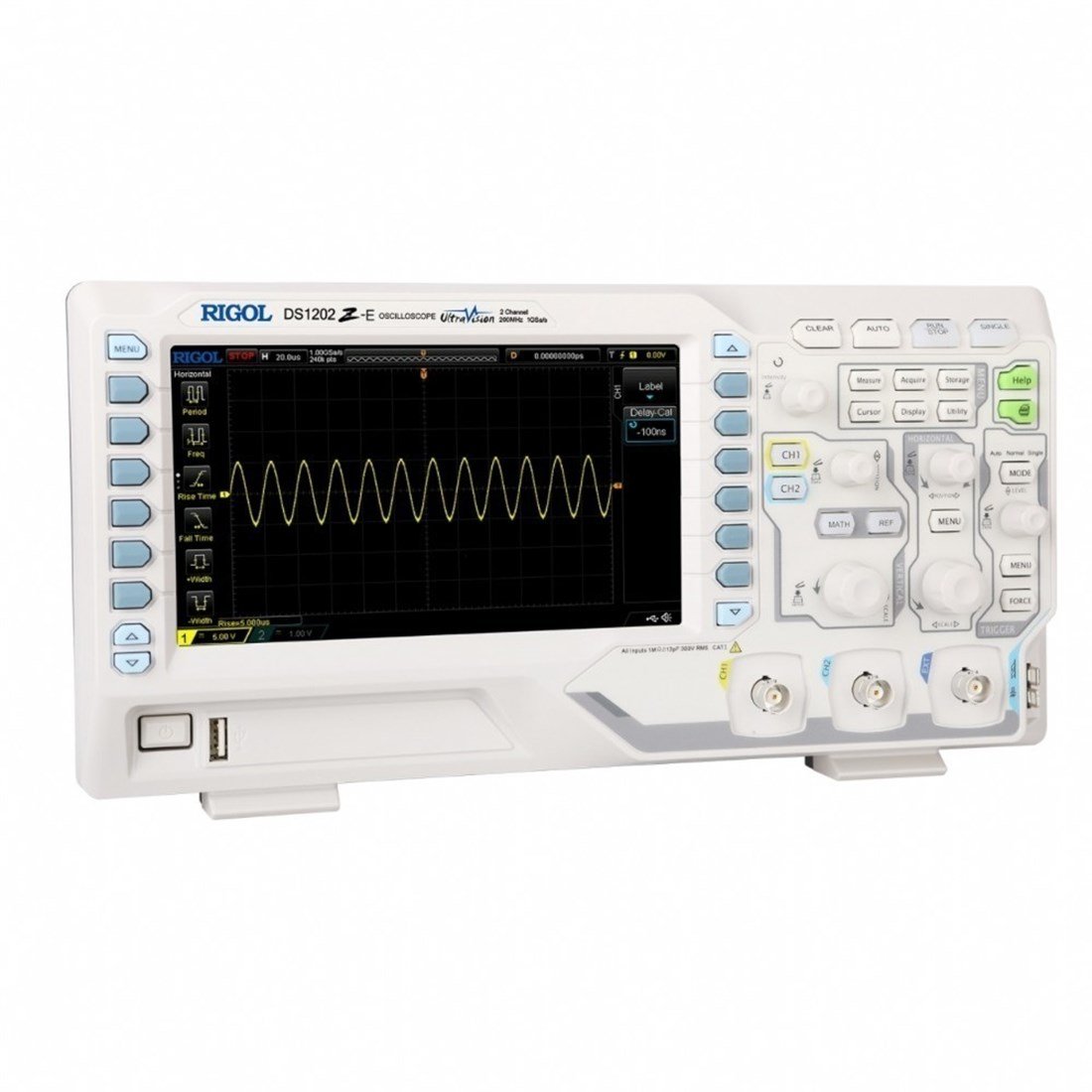 Rigol DS1202ZE 200MHz 2 Kanallı 1GS/s Dijital Osiloskop Fiyatları