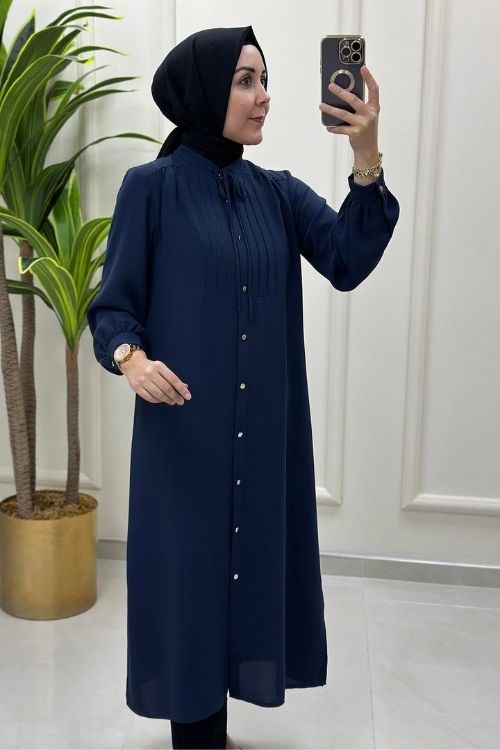 Lacivert tunik