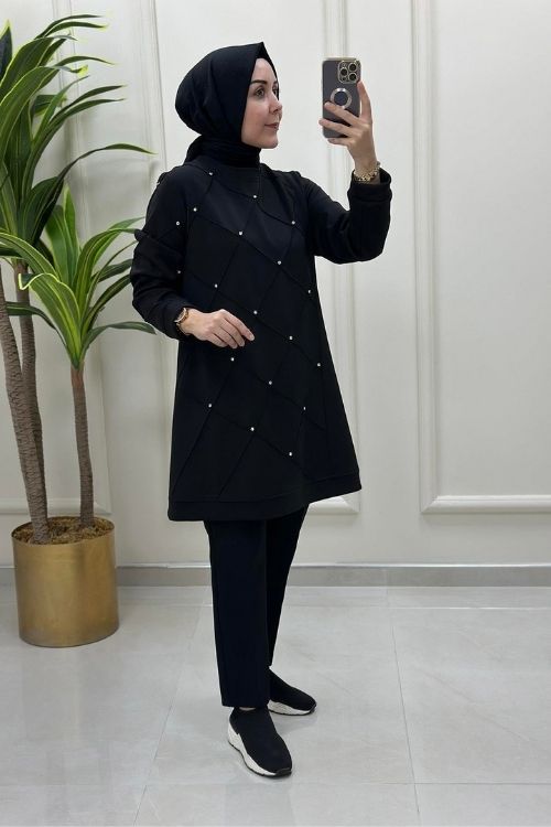 Siyah tunik