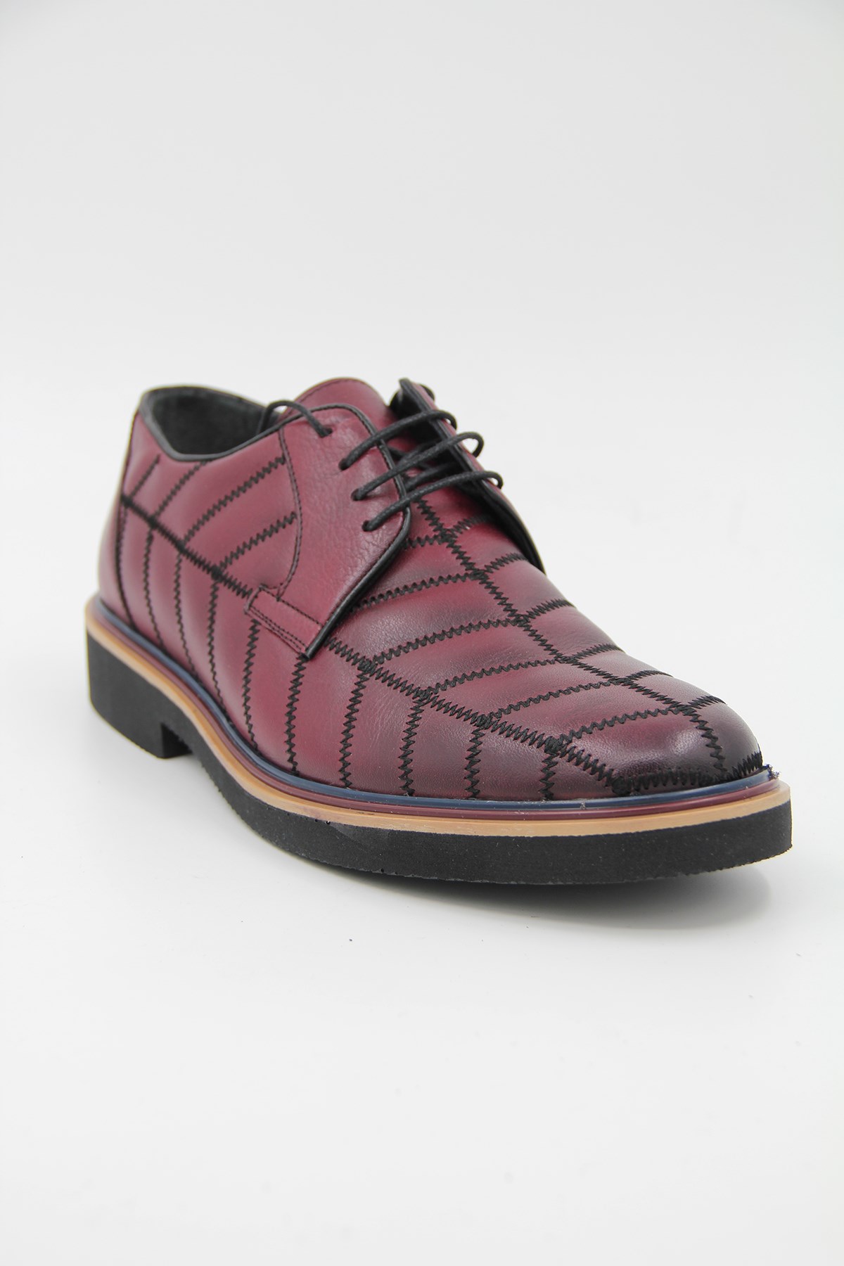 Cabani 225 Erkek Klasik Ayakkabı - BORDO