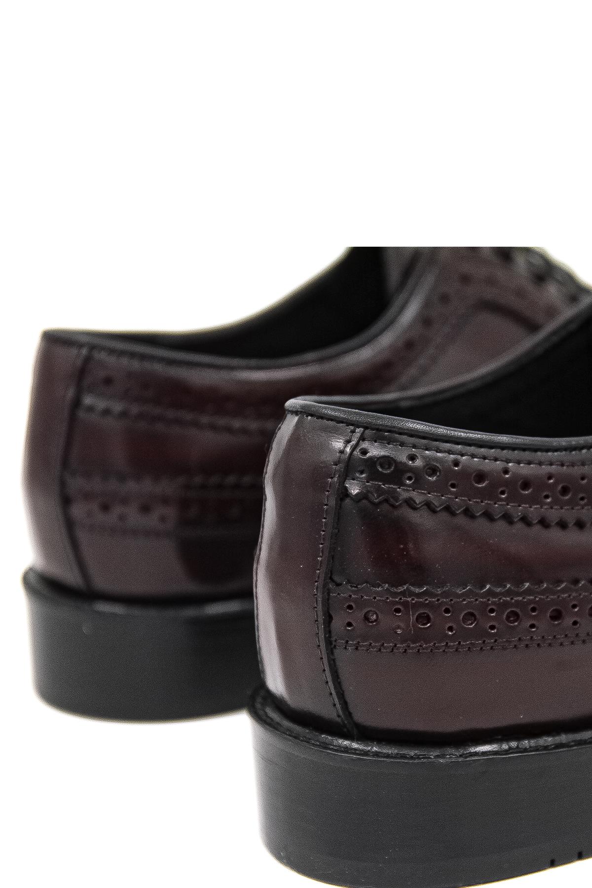 Danacı Kösele 906 Erkek Klasik Ayakkabı - BORDO