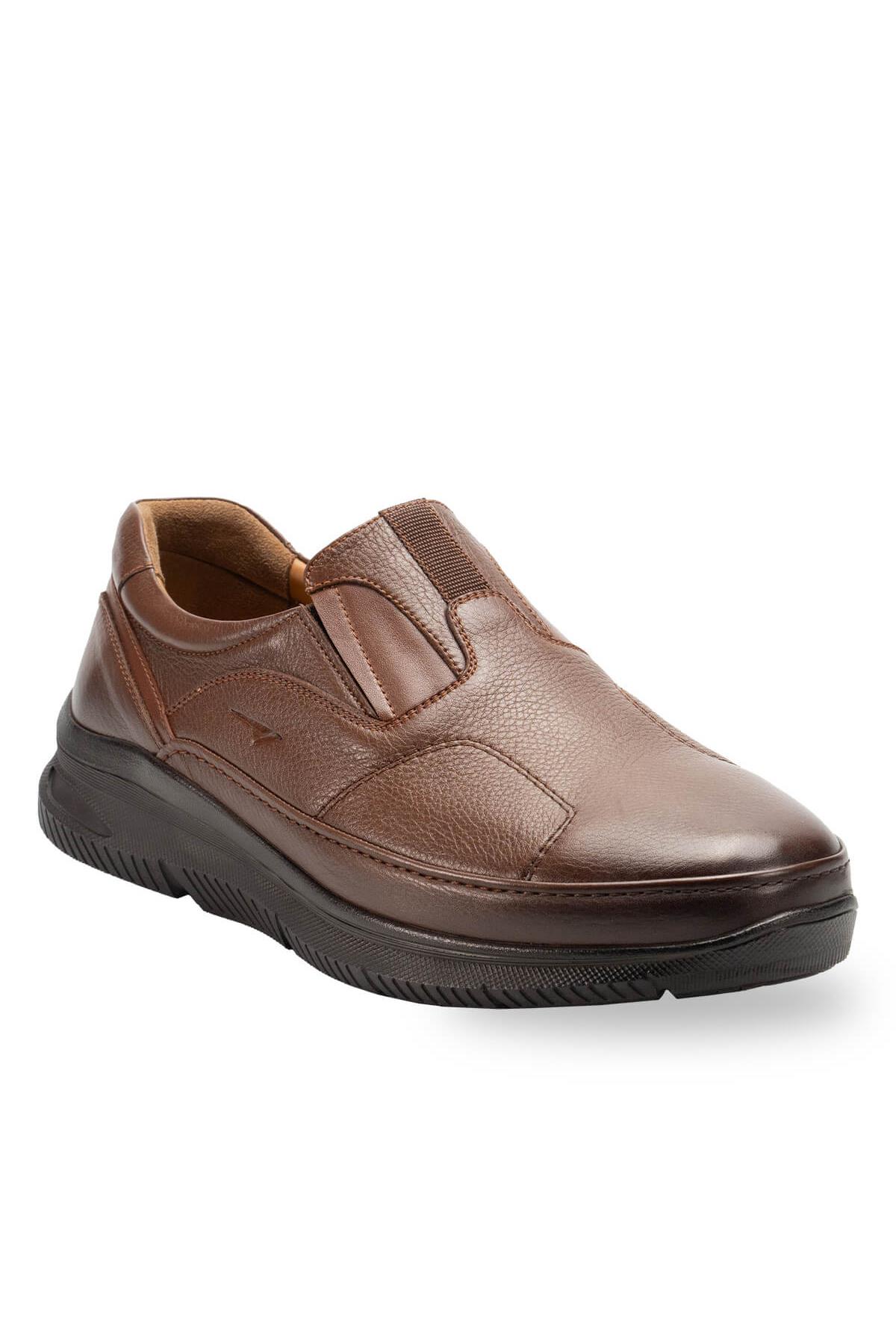 Forelli 46109 For-Halluks Erkek Comfort Ayakkabı - KAHVERENGİ