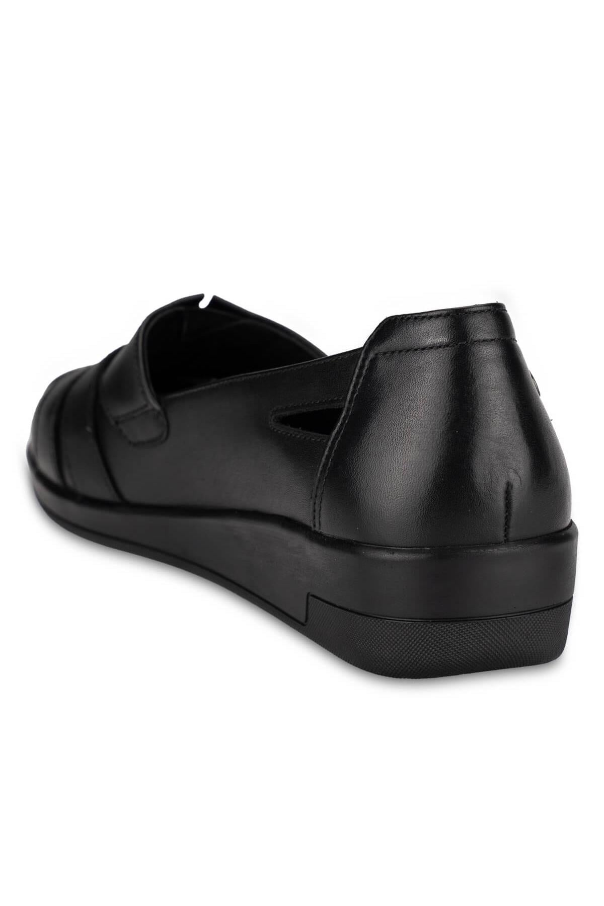 Forelli 48203 Vanesa Kadın Comfort Ayakkabı - SİYAH