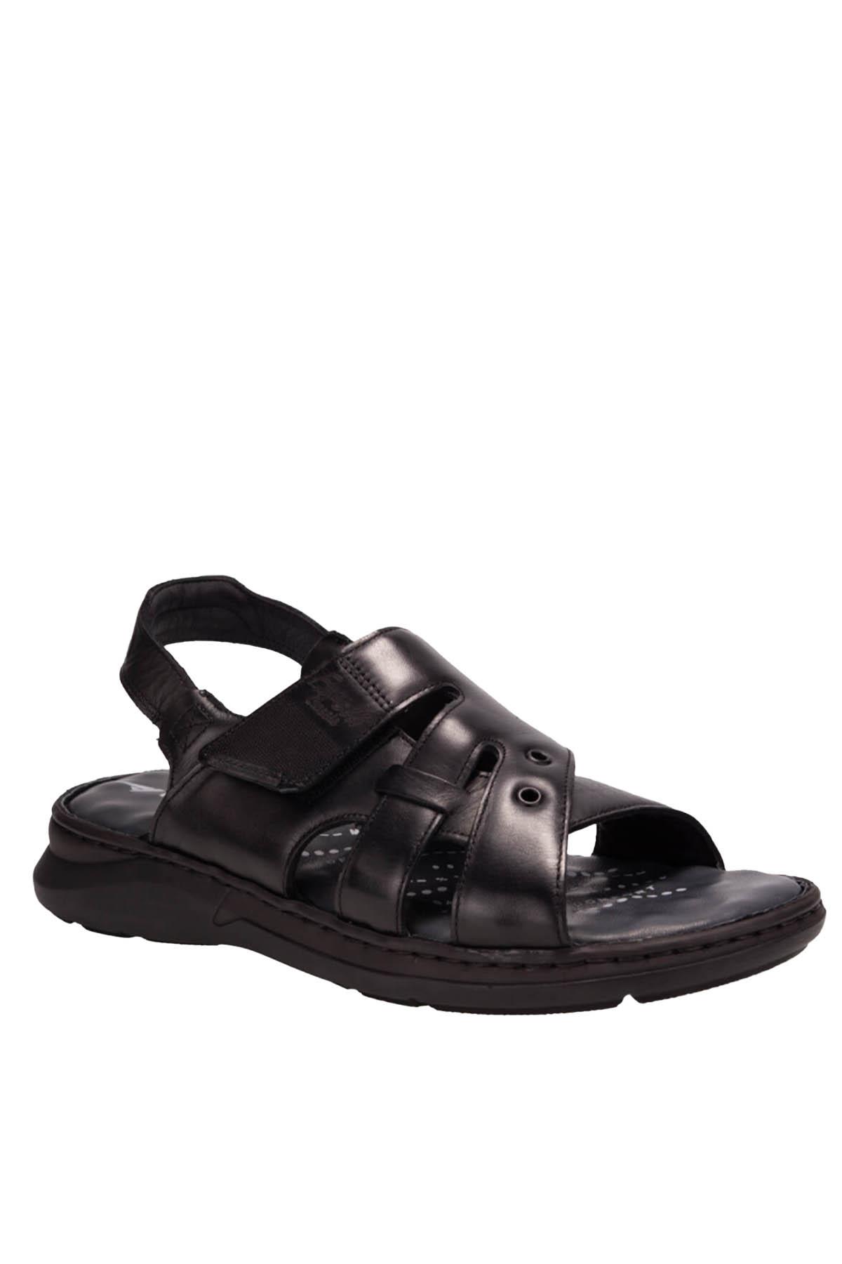 Forelli Berkay 40528 Erkek Sandalet - SİYAH