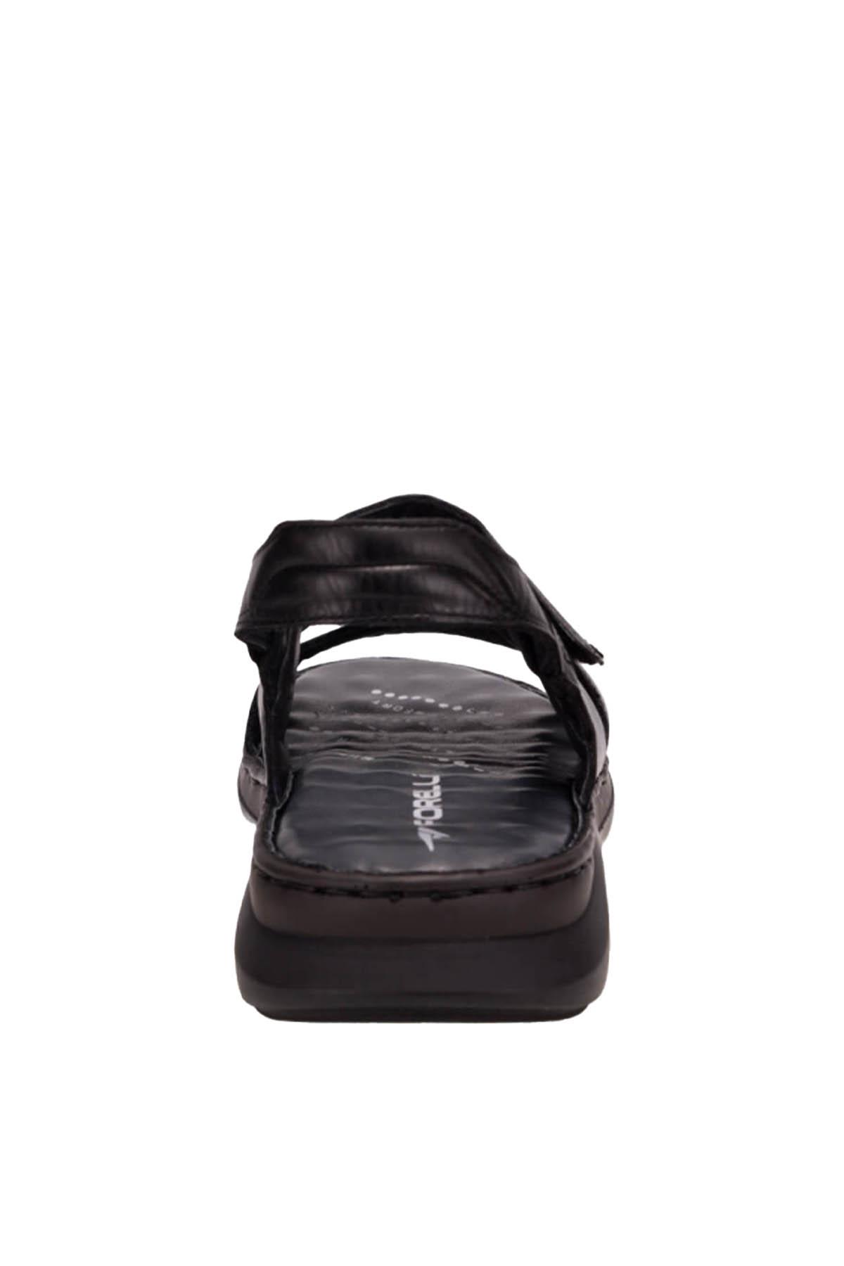 Forelli Berkay 40528 Erkek Sandalet - SİYAH