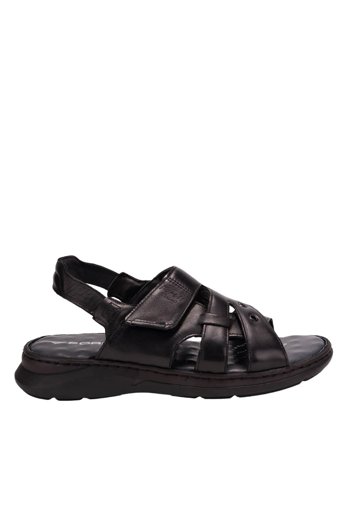 Forelli Berkay 40528 Erkek Sandalet - SİYAH