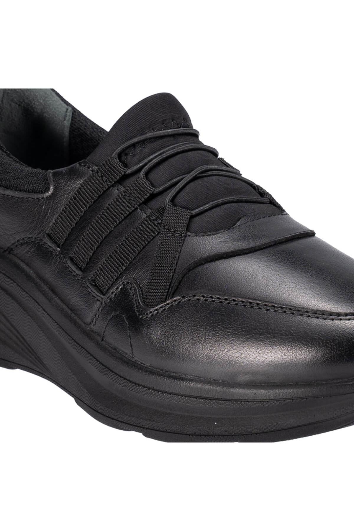 Forelli Esta-H 48703 Kadın Comfort Ayakkabı - SİYAH