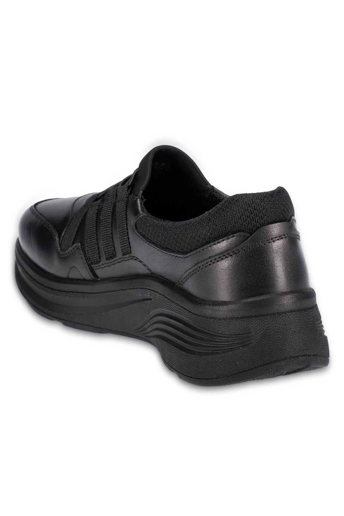 Forelli Esta-H 48703 Kadın Comfort Ayakkabı - SİYAH