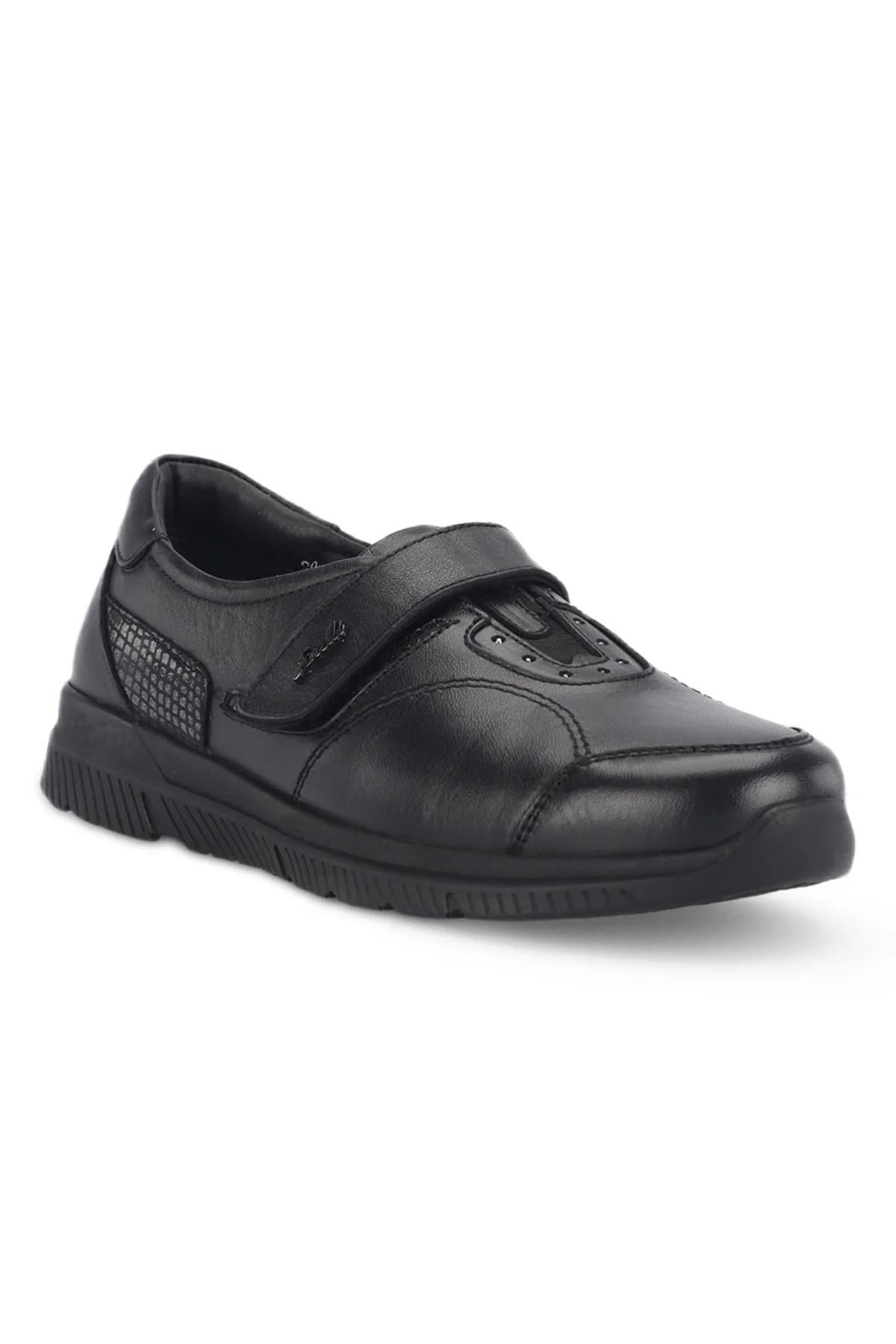 Forelli Golden 29406 Kadın Comfort Ayakkabı - SİYAH