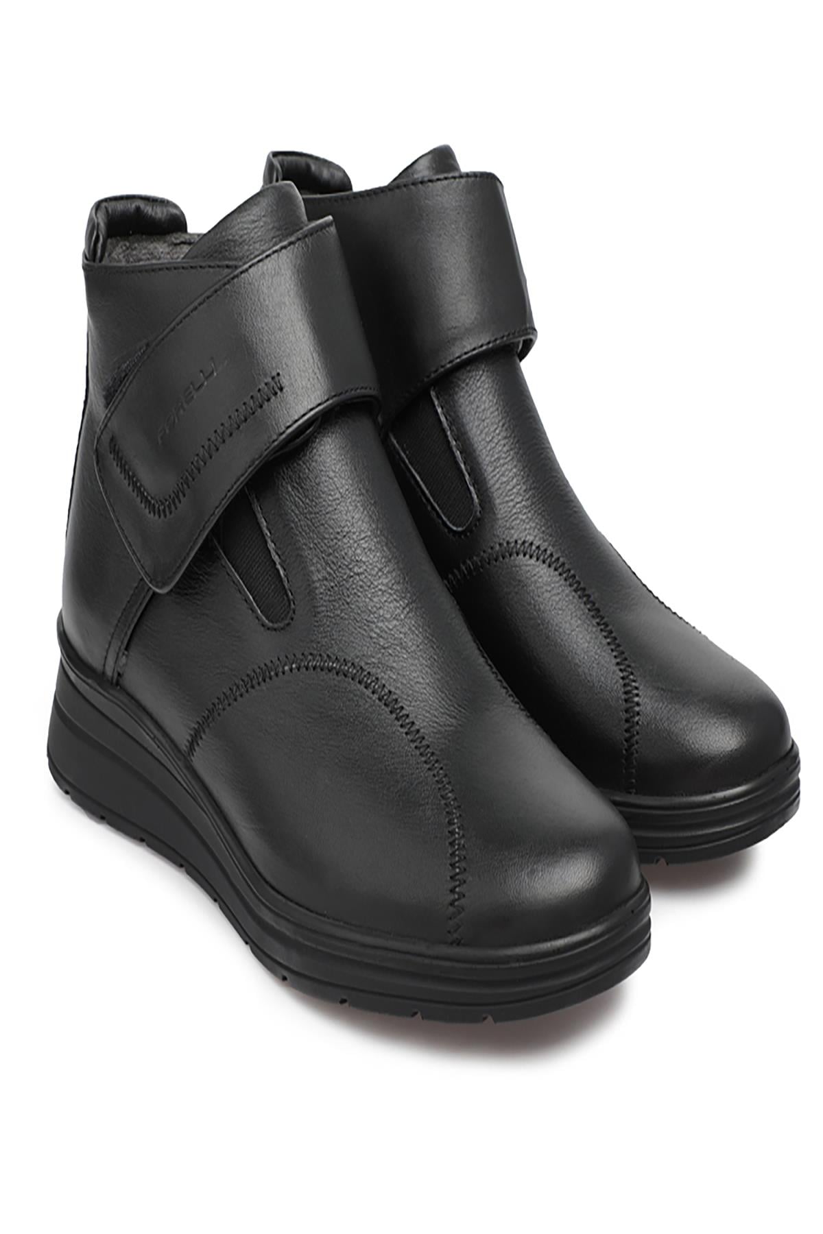 Forelli Peykan 21352 Kadın Comfort Bot - SİYAH