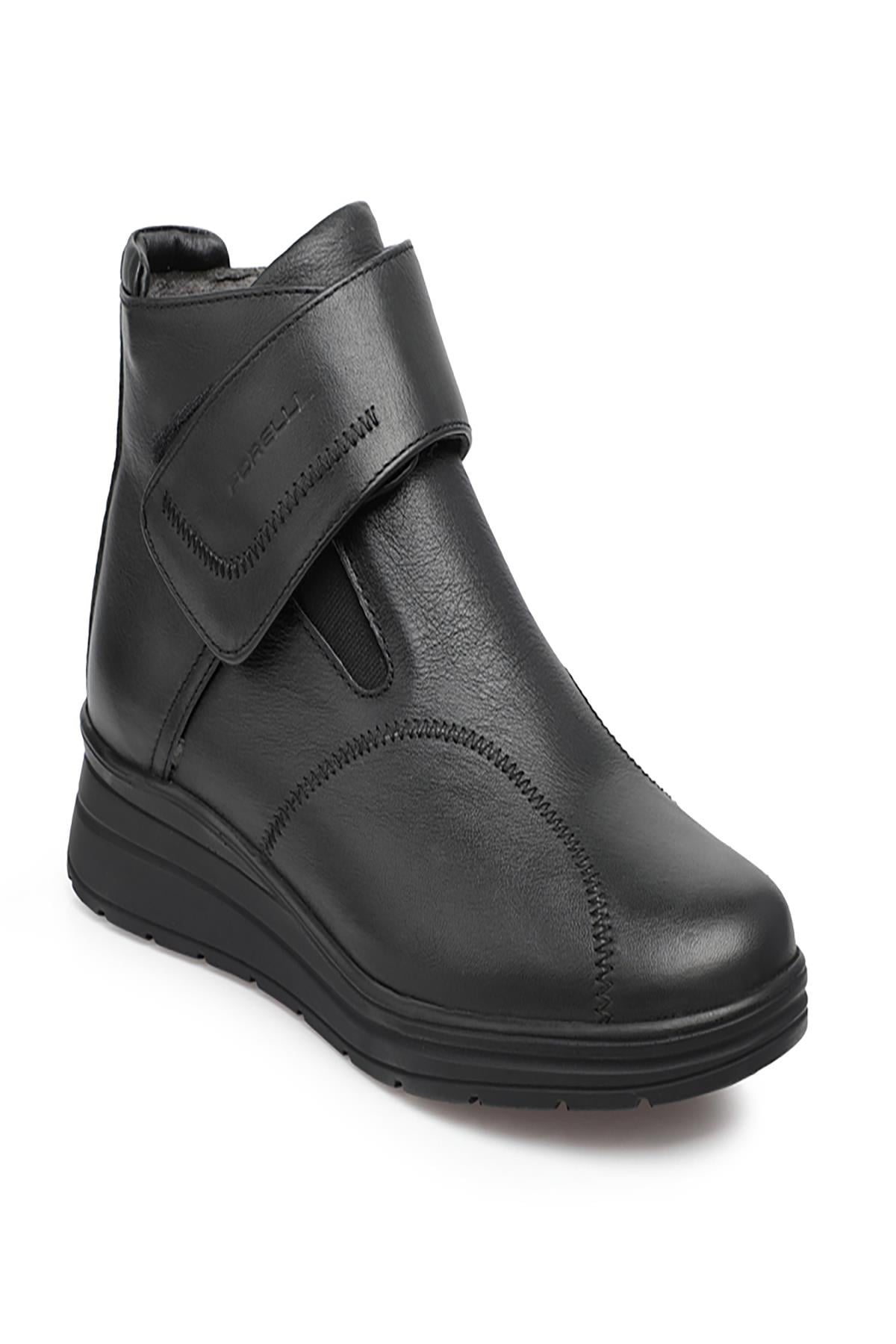 Forelli Peykan 21352 Kadın Comfort Bot - SİYAH
