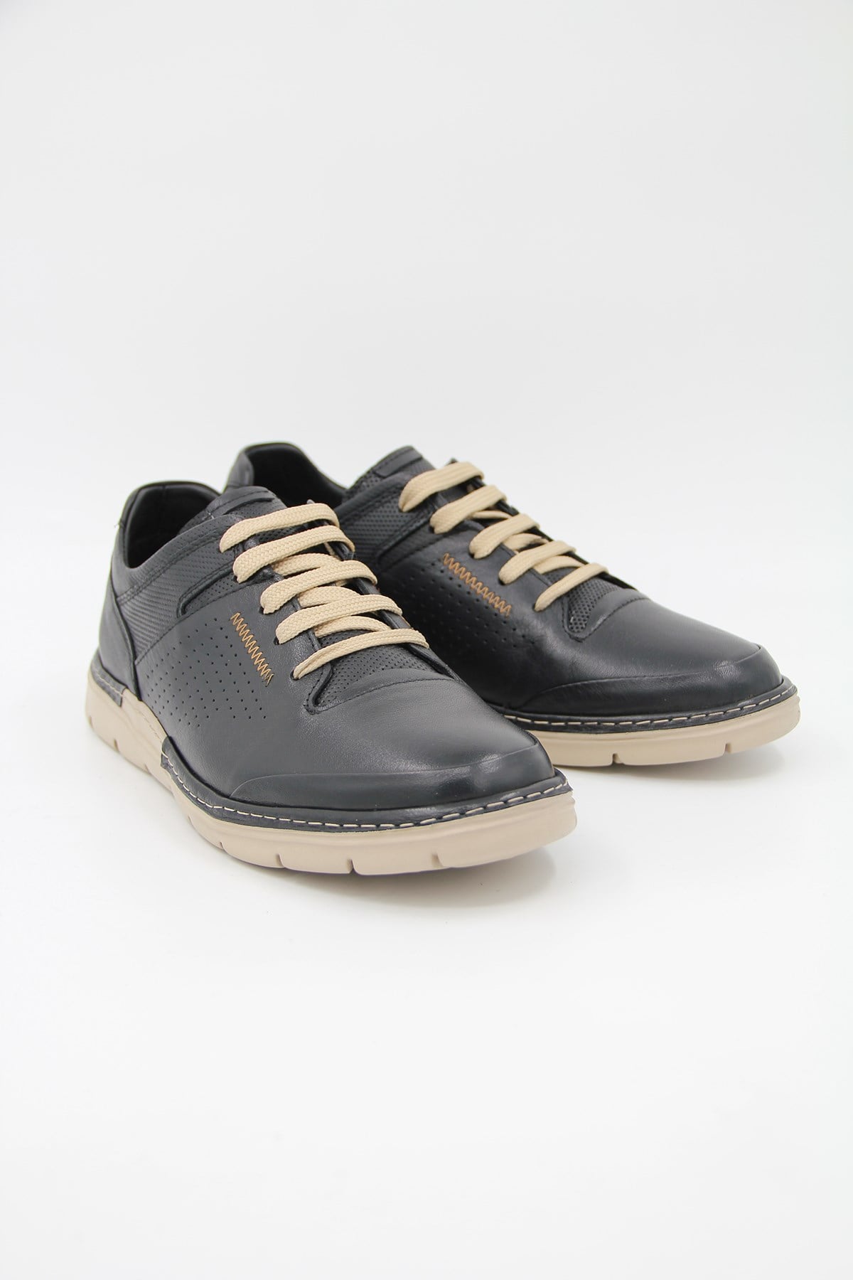Freefoot 221979 Erkek Casual Ayakkabı - SİYAH DERİ