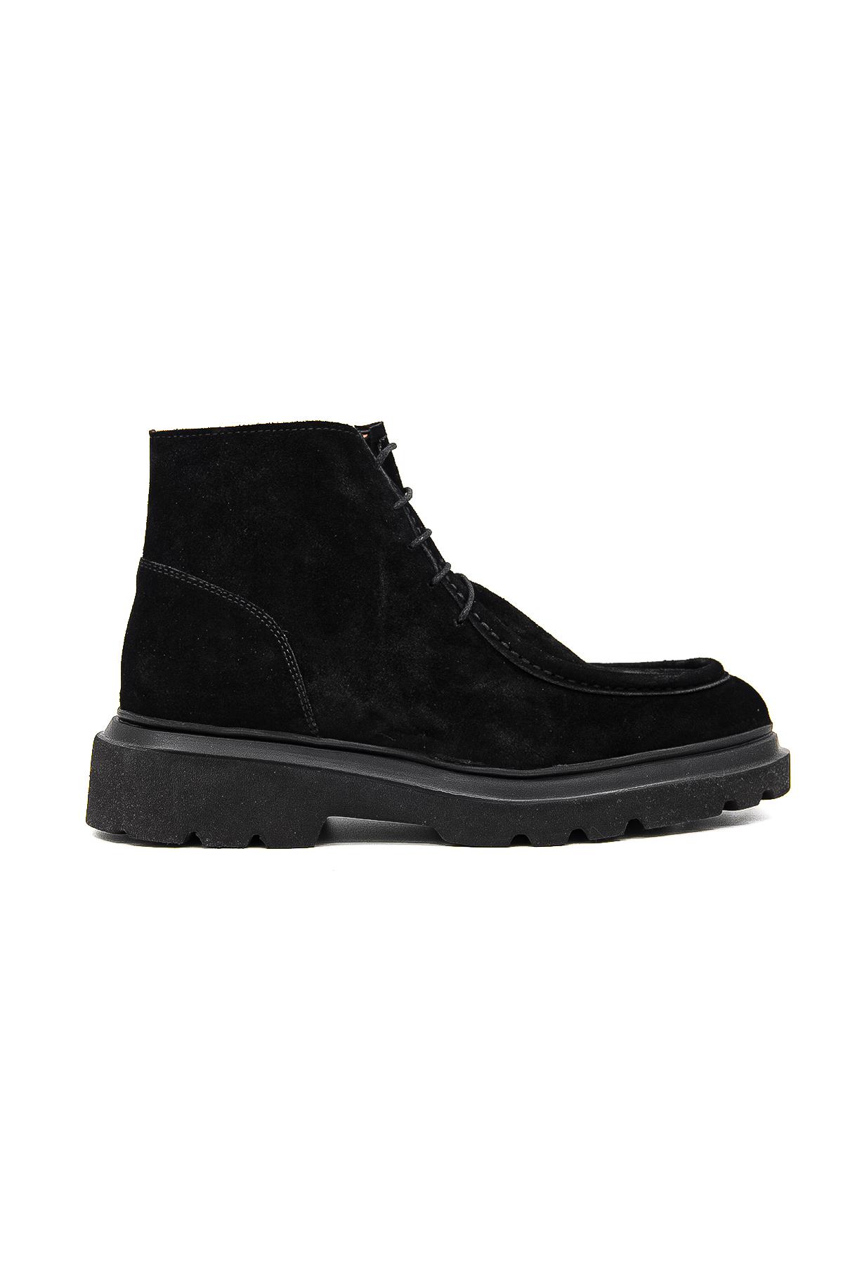 Freefoot 54086 Erkek Klasik Bot - SİYAH SÜET