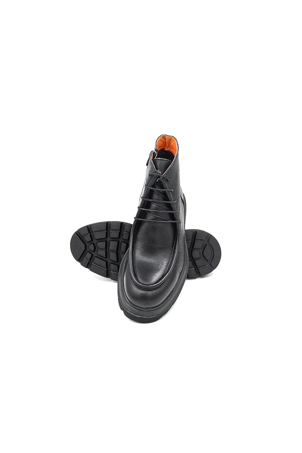Freefoot 54086 Erkek Klasik Bot - SİYAH
