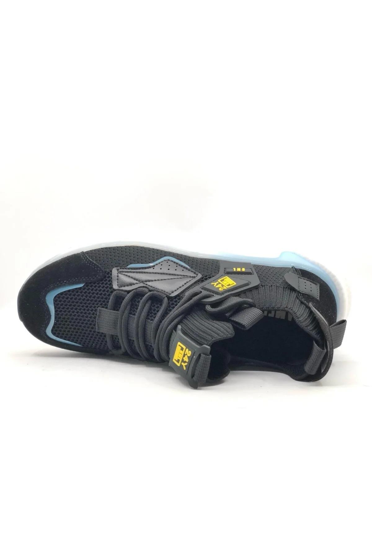 Gamelu Dova Erkek Sneaker Ayakkabı - SİYAH