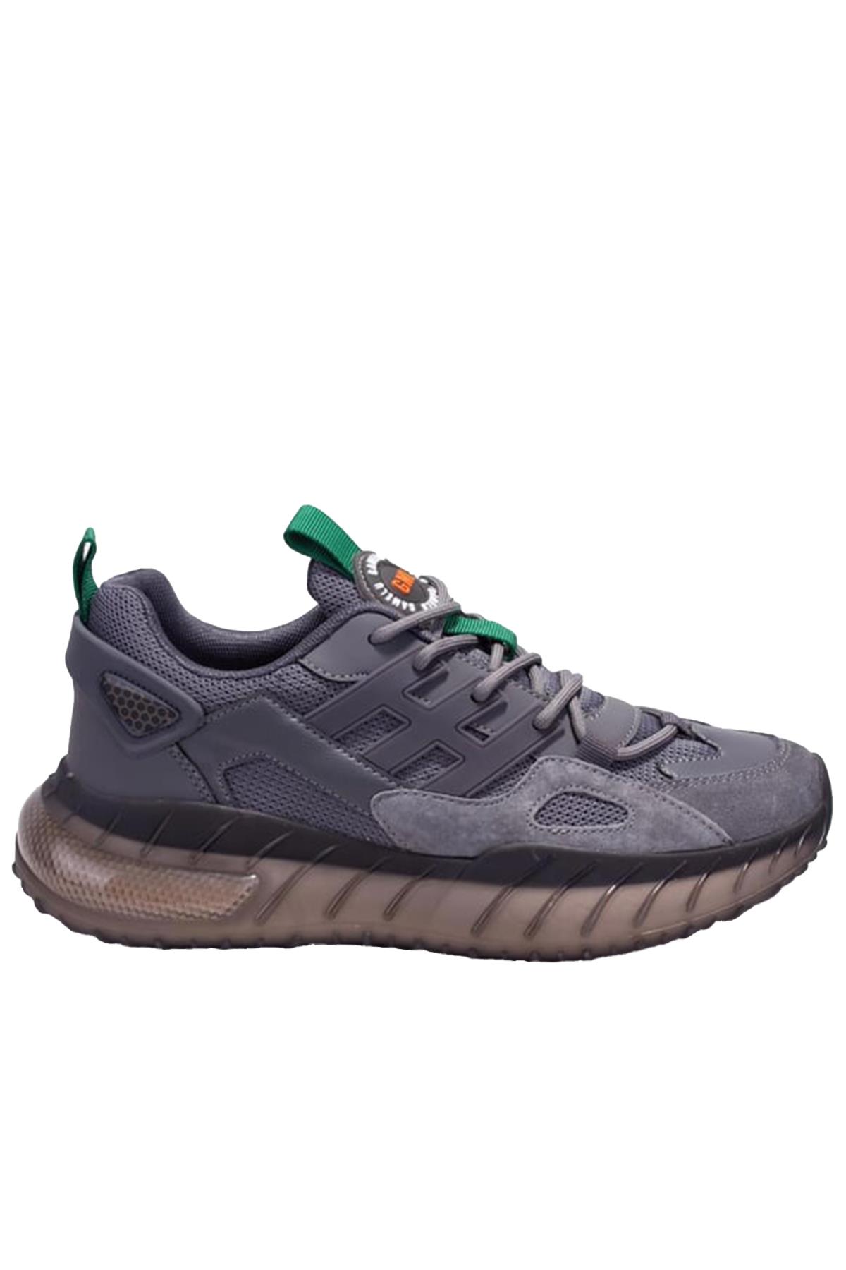 Gamelu Tod Erkek Sneaker Ayakkabı - FÜME