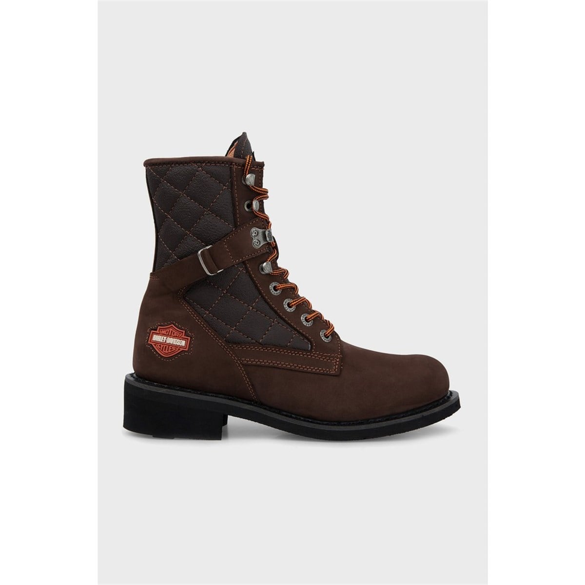 Harley Davıdson 025G100078 New Worker Kadın Bot - KOYU KAHVERENGİ DERİ