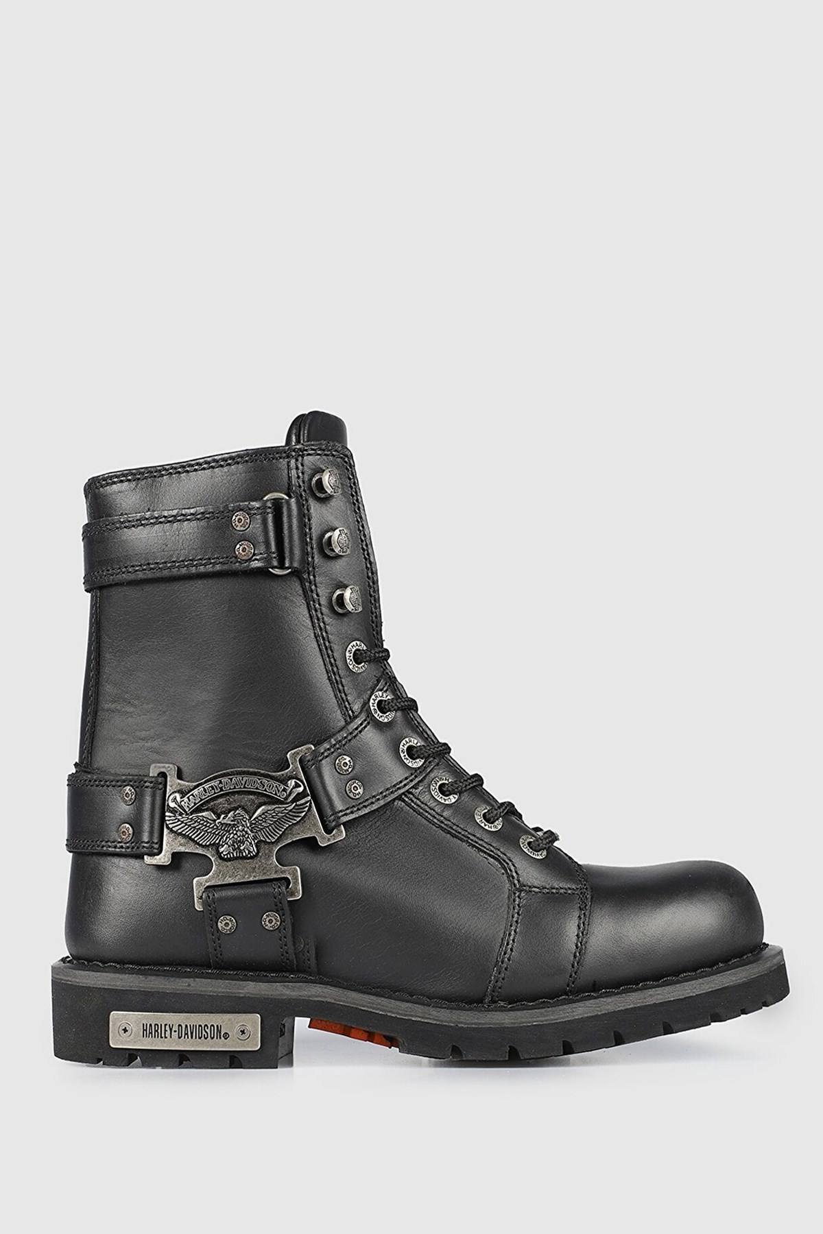 Harley Davidson 025M0447 Charles Erkek Bot - SİYAH KAUÇUK