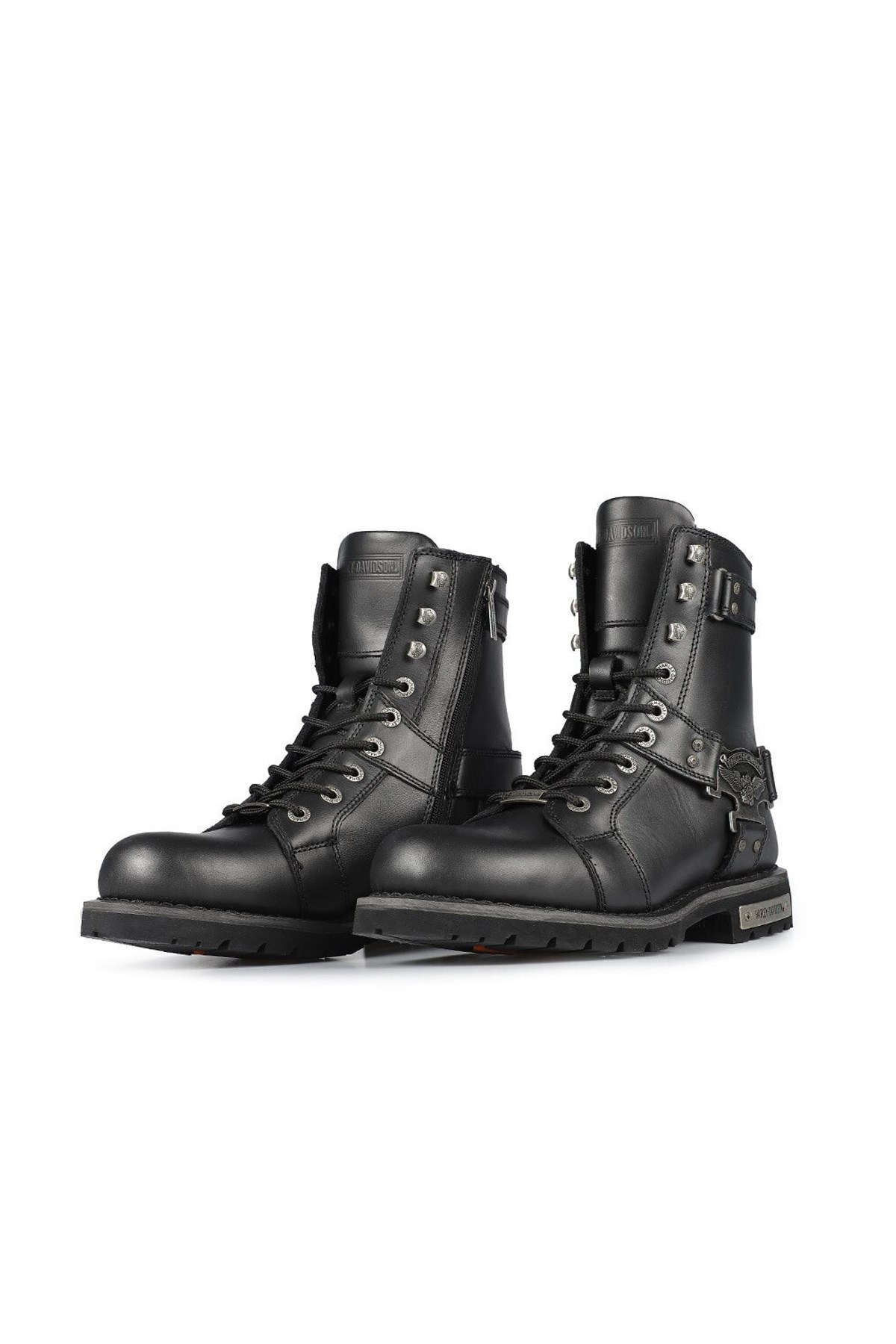 Harley Davidson 025M0447 Charles Erkek Bot - SİYAH KAUÇUK