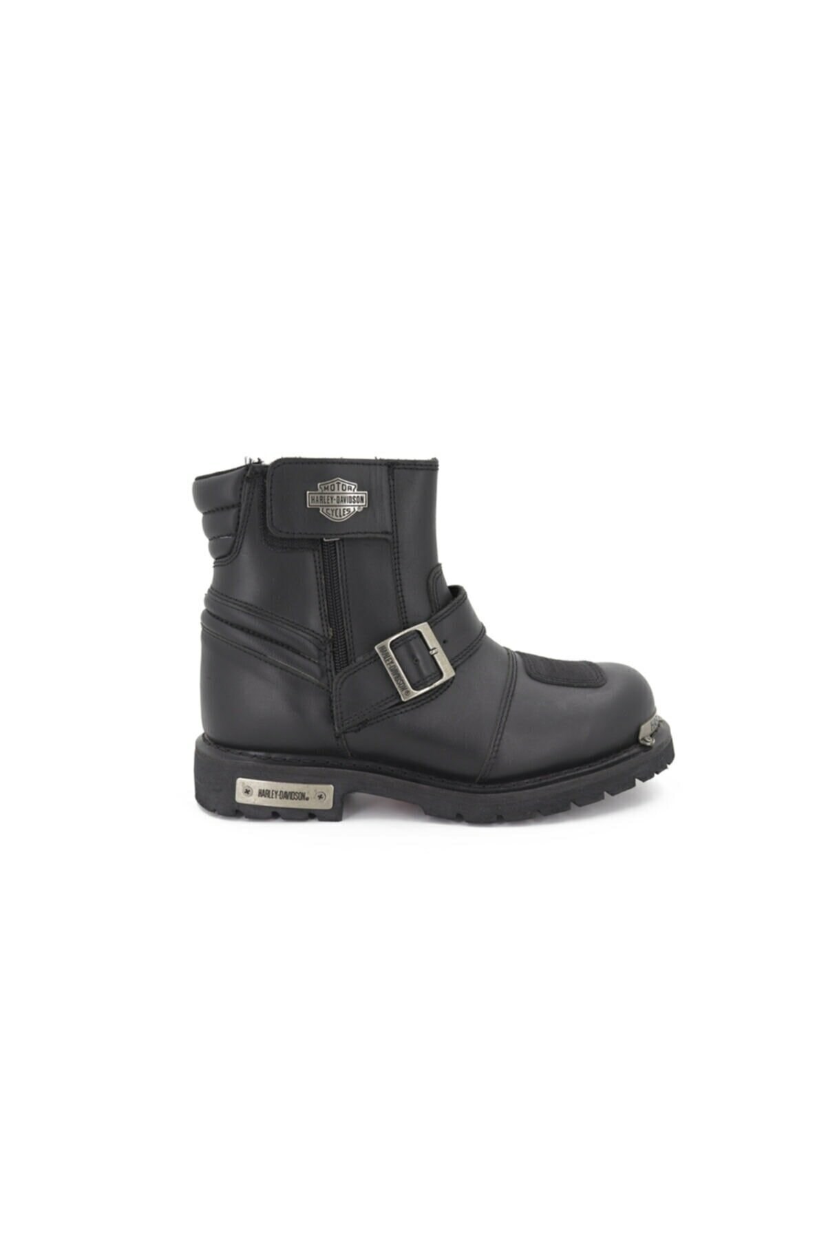 Harley Davidson 025M100463 Travıs 6 Erkek Bot - SİYAH DERİ