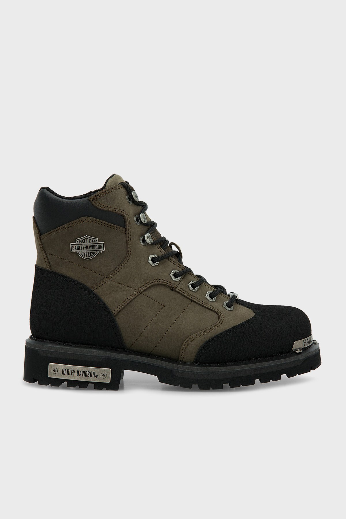 Harley Davidson 025M100530 Clemente Erkek Bot - HAKİ DERİ