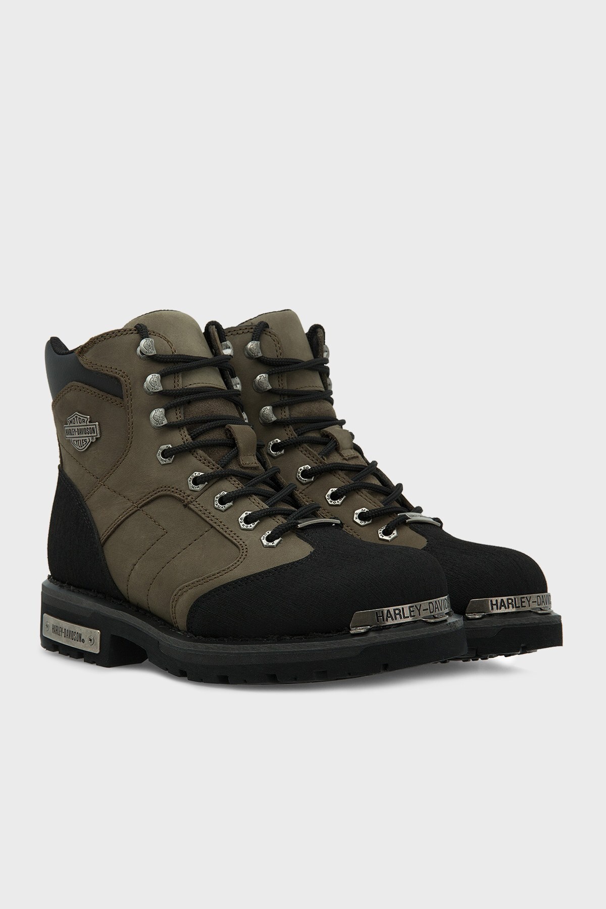 Harley Davidson 025M100530 Clemente Erkek Bot - HAKİ DERİ