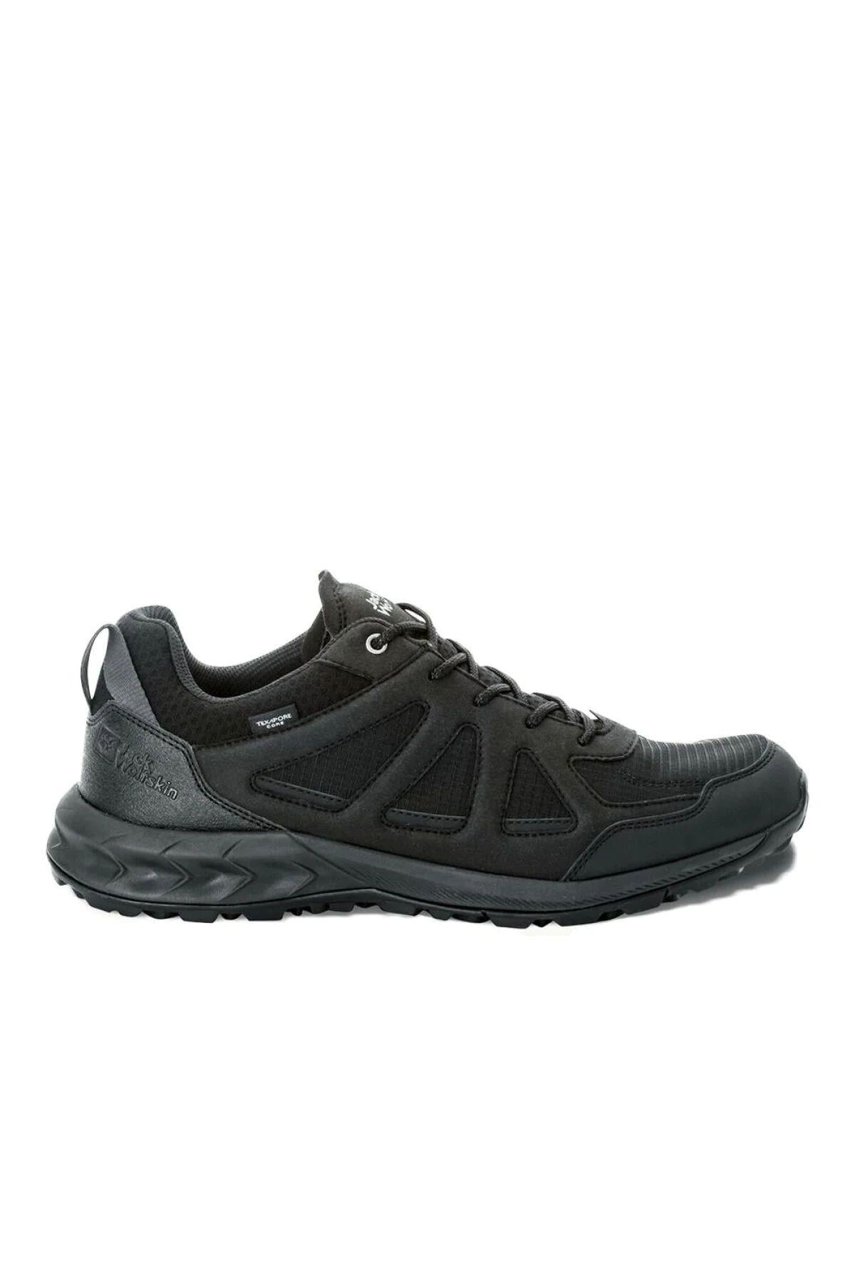 Jack Wolfskin 4051271-6000 Woodland 2 Texapore Low Erkek Outdoor Ayakkabı - SİYAH