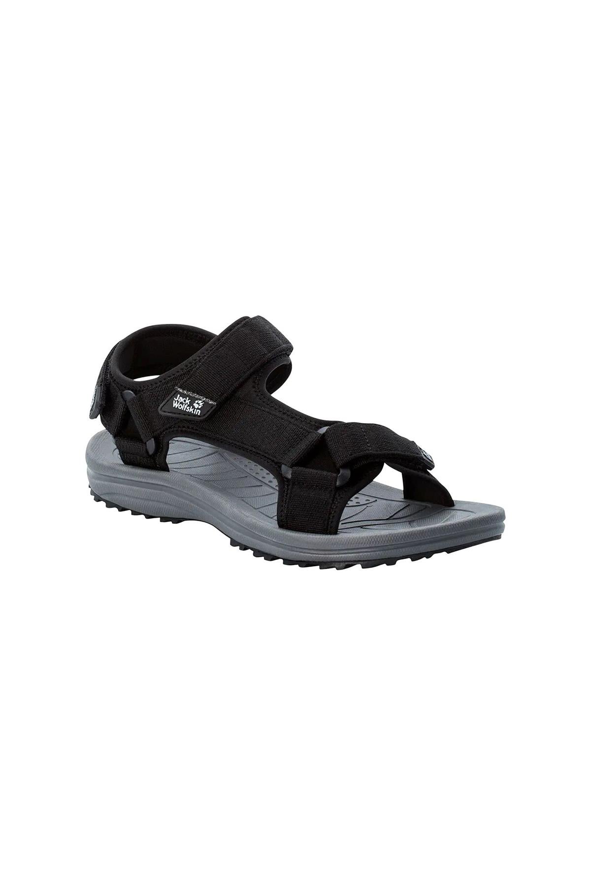 Jack Wolfskin 4052011 Wave Breaker Erkek Sandalet - SİYAH