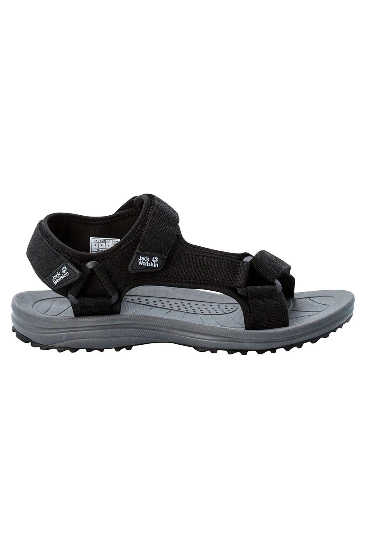 Jack Wolfskin 4052011 Wave Breaker Erkek Sandalet - SİYAH