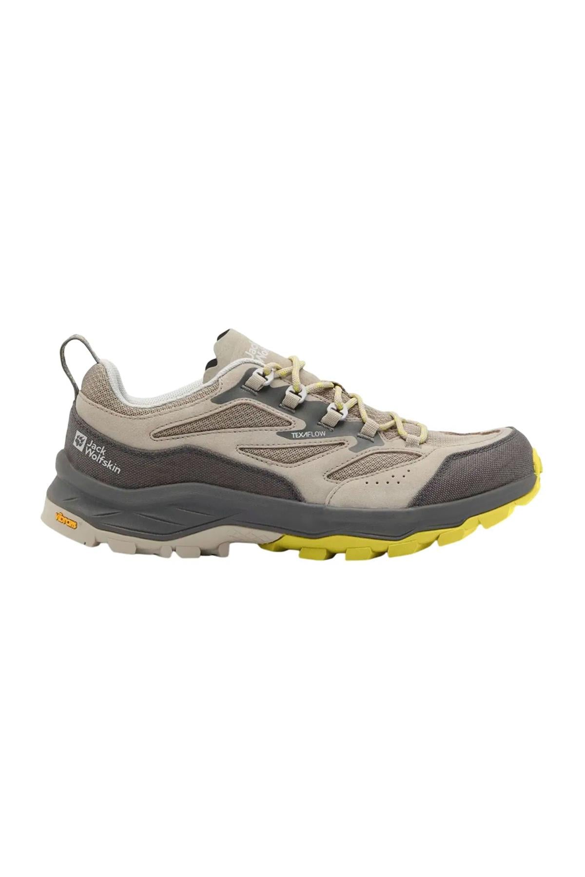 Jack Wolfskin Cyrox Vent Low M A64089-25258 Erkek Outdoor Ayakkabı - BEJ