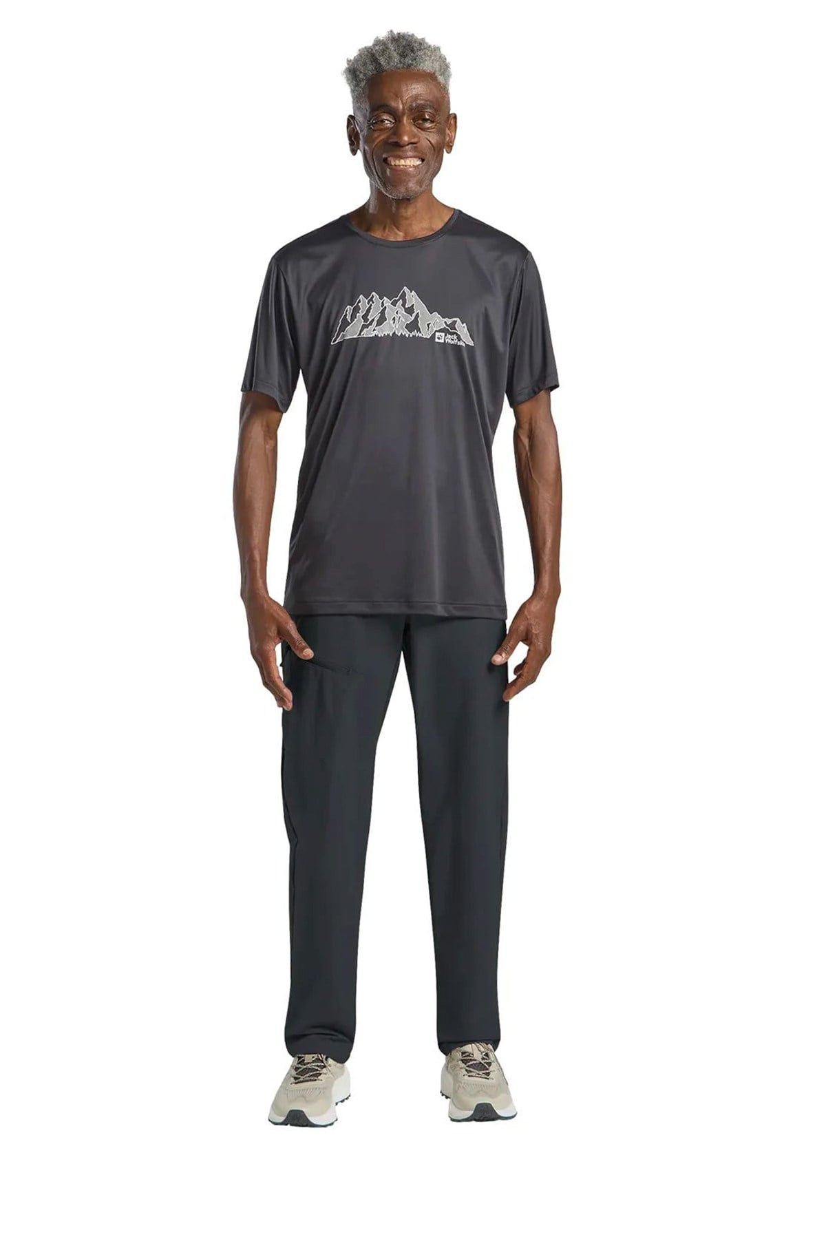 Jack Wolfskin Pico Trail A63904 Erkek Outdoor Pantolonu - SİYAH
