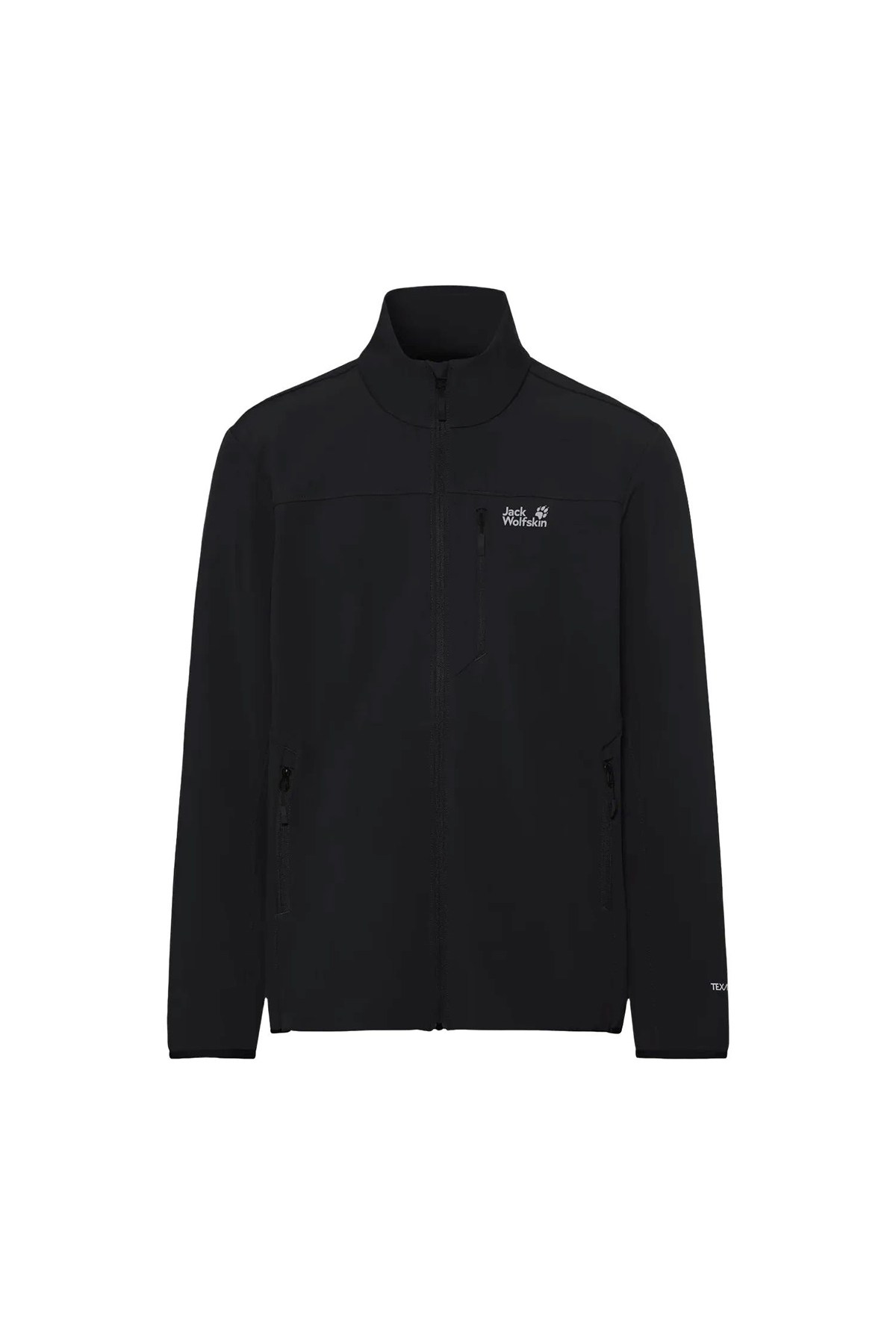 Jack Wolfskin Wild Winds A66309 Erkek Outdoor Ceketi - SİYAH