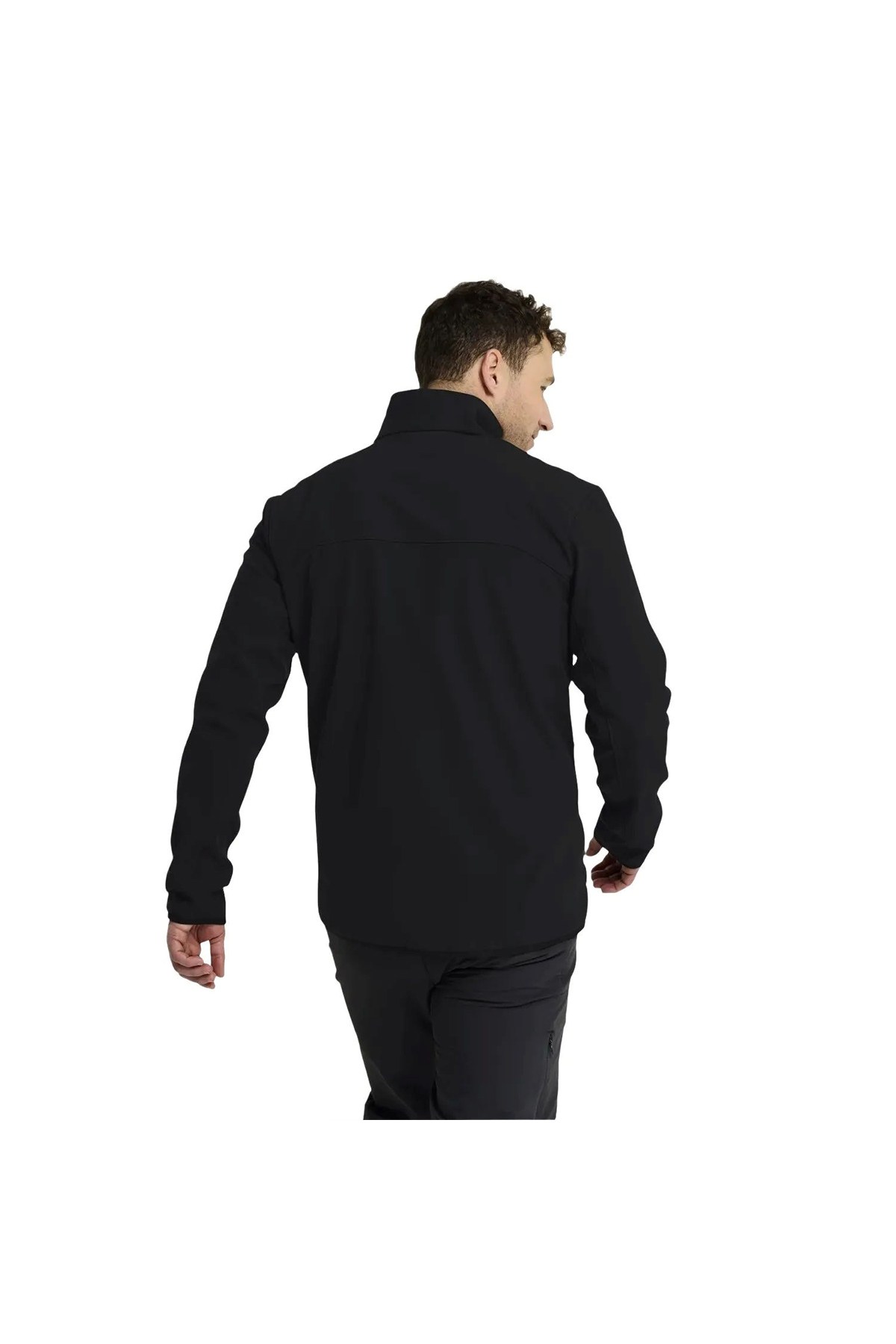 Jack Wolfskin Wild Winds A66309 Erkek Outdoor Ceketi - SİYAH