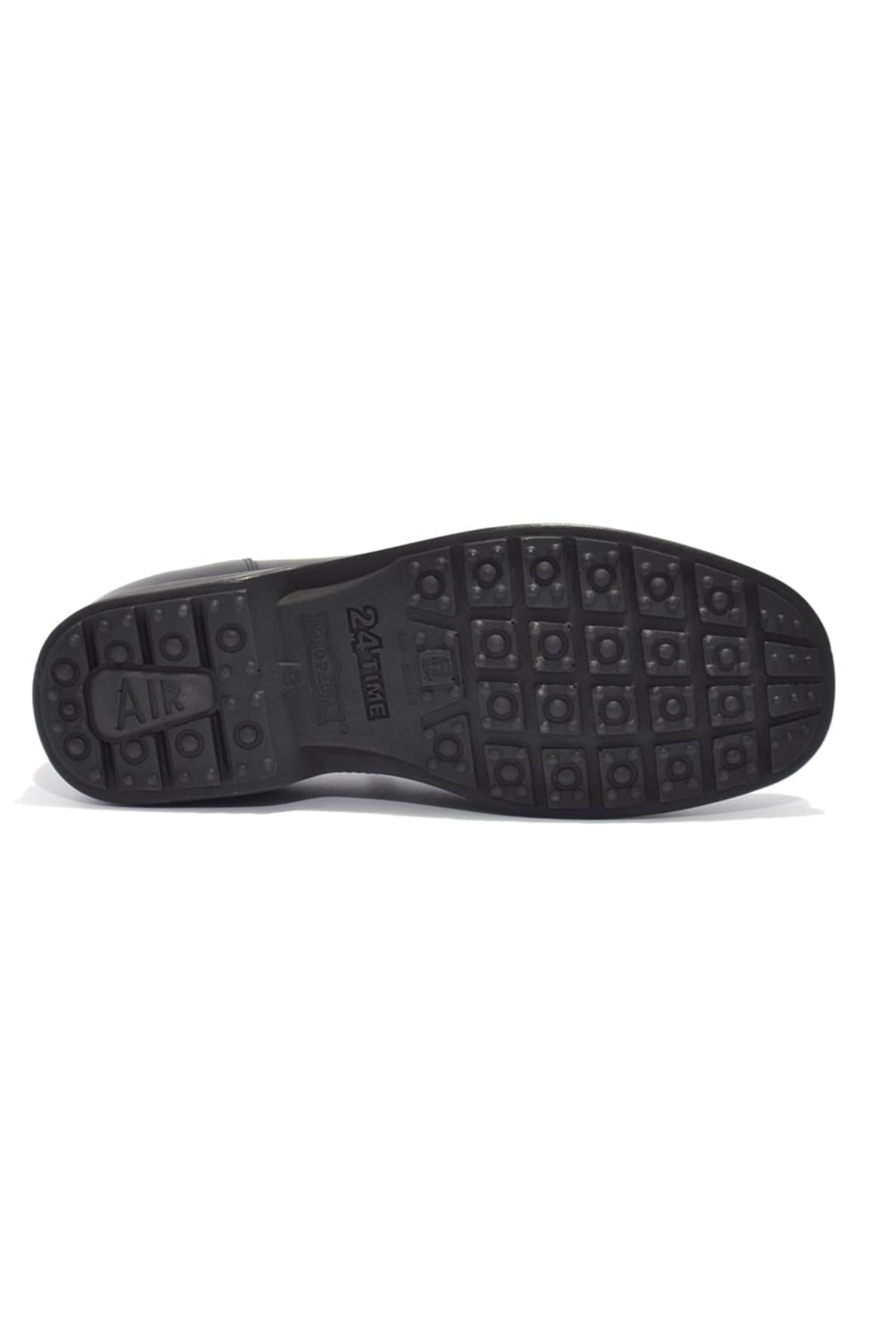 King Paolo 300 Klimalı Erkek Comfort Ayakkabı - SİYAH