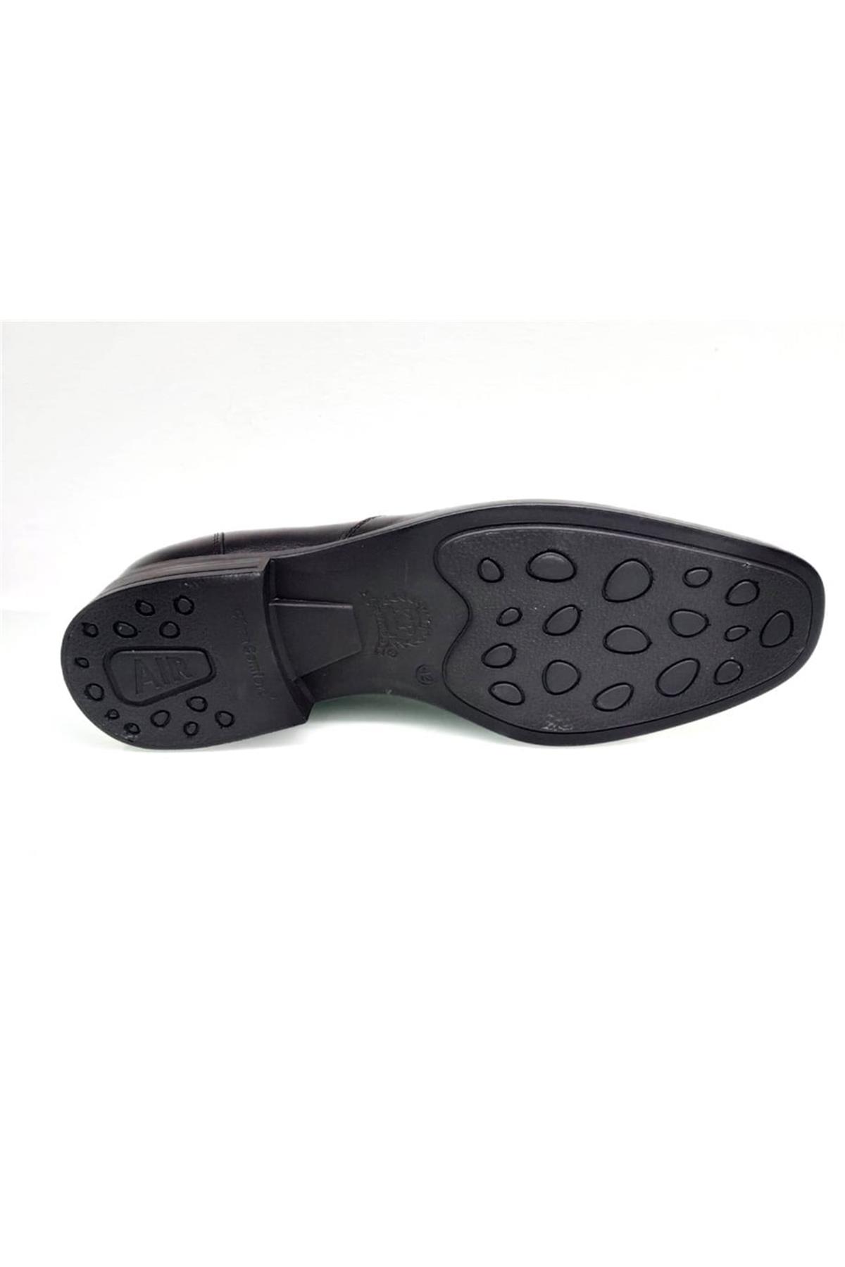 King Paolo A1310 Klimalı Erkek Comfort Ayakkabı - SİYAH