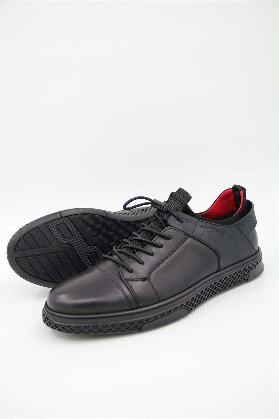 Komcero 2Y9166-P3673 Erkek Casual Ayakkabı - SİYAH