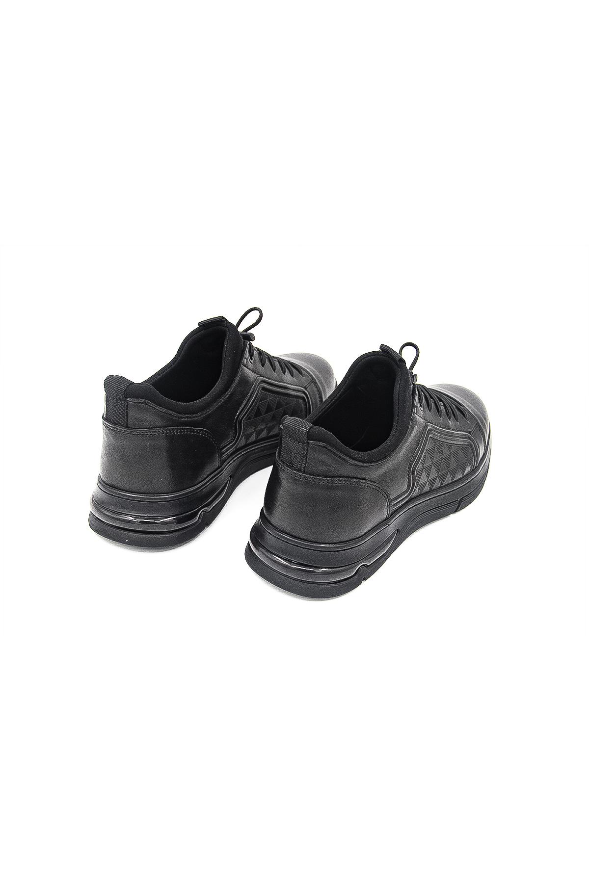 Komcero 5K2530-2120 Erkek Casual Ayakkabı - SİYAH