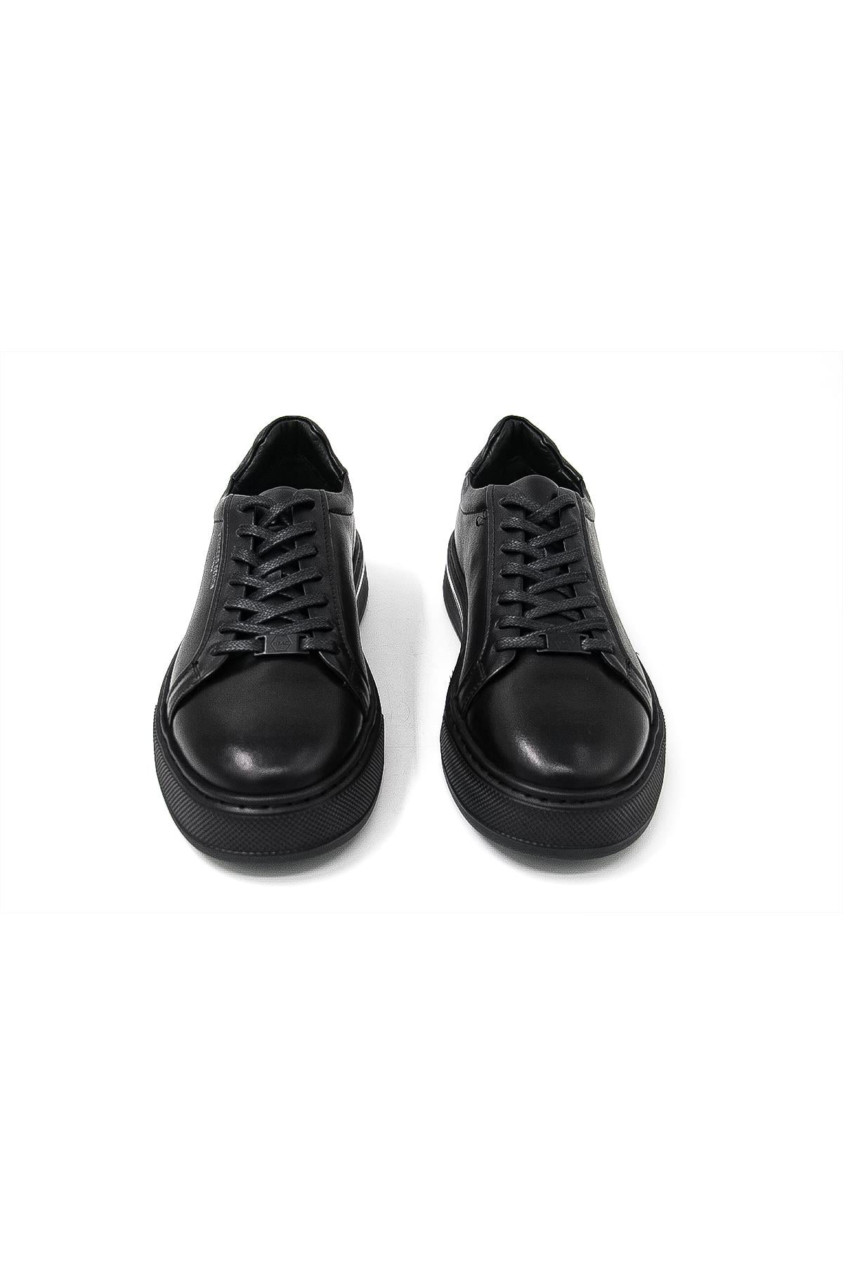 Komcero 5K3258-8086 Erkek Casual Ayakkabı - SİYAH