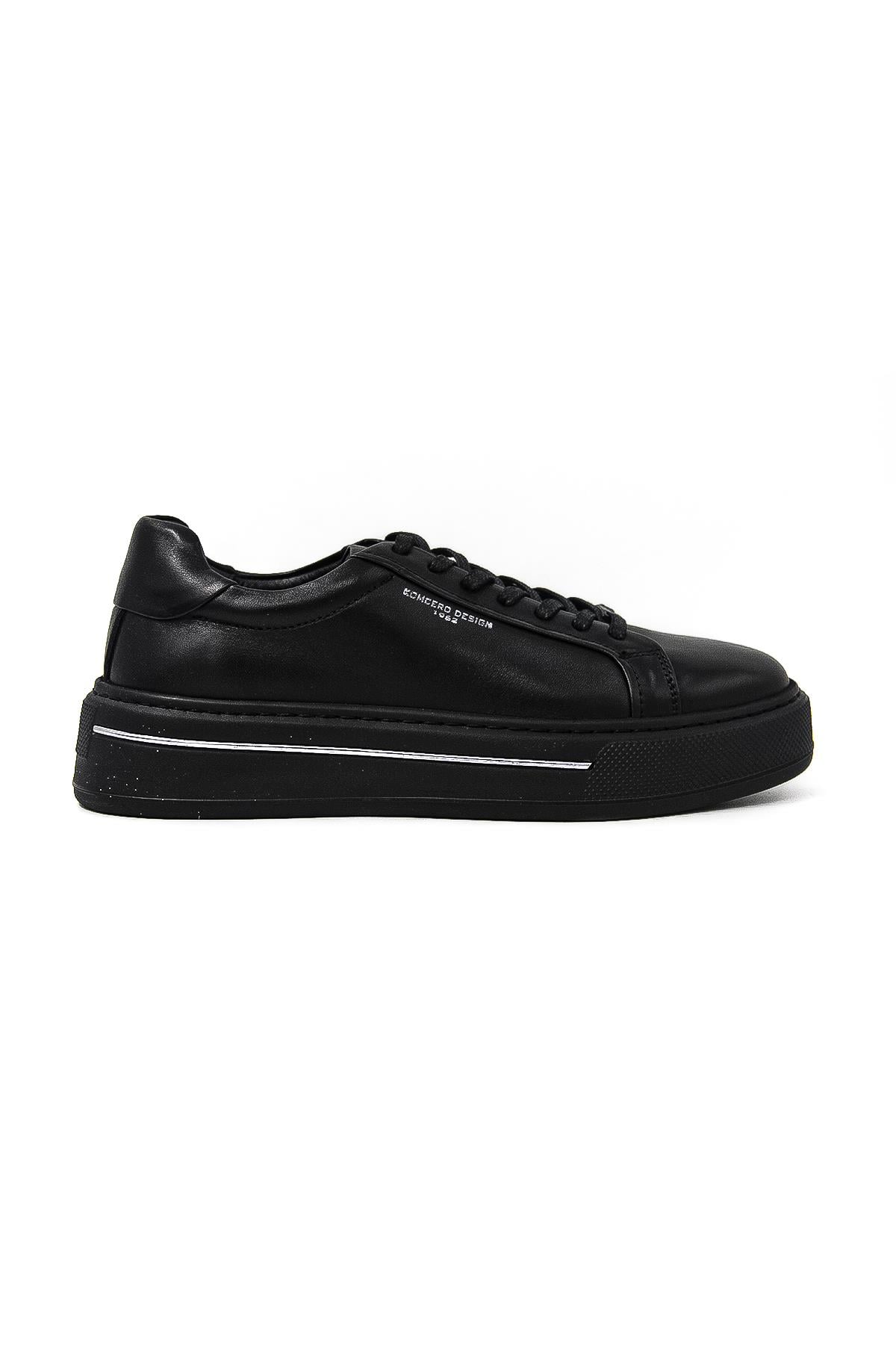 Komcero 5K3258-8086 Erkek Casual Ayakkabı - SİYAH