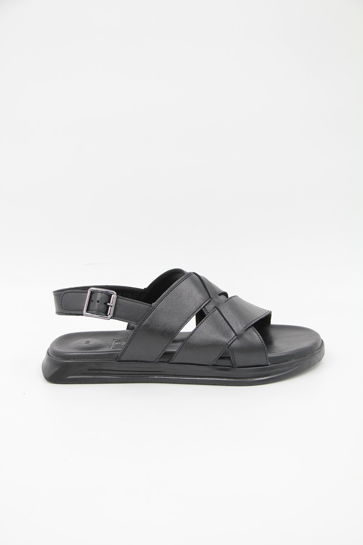 Luciano Bellini 560 Erkek Sandalet - SİYAH