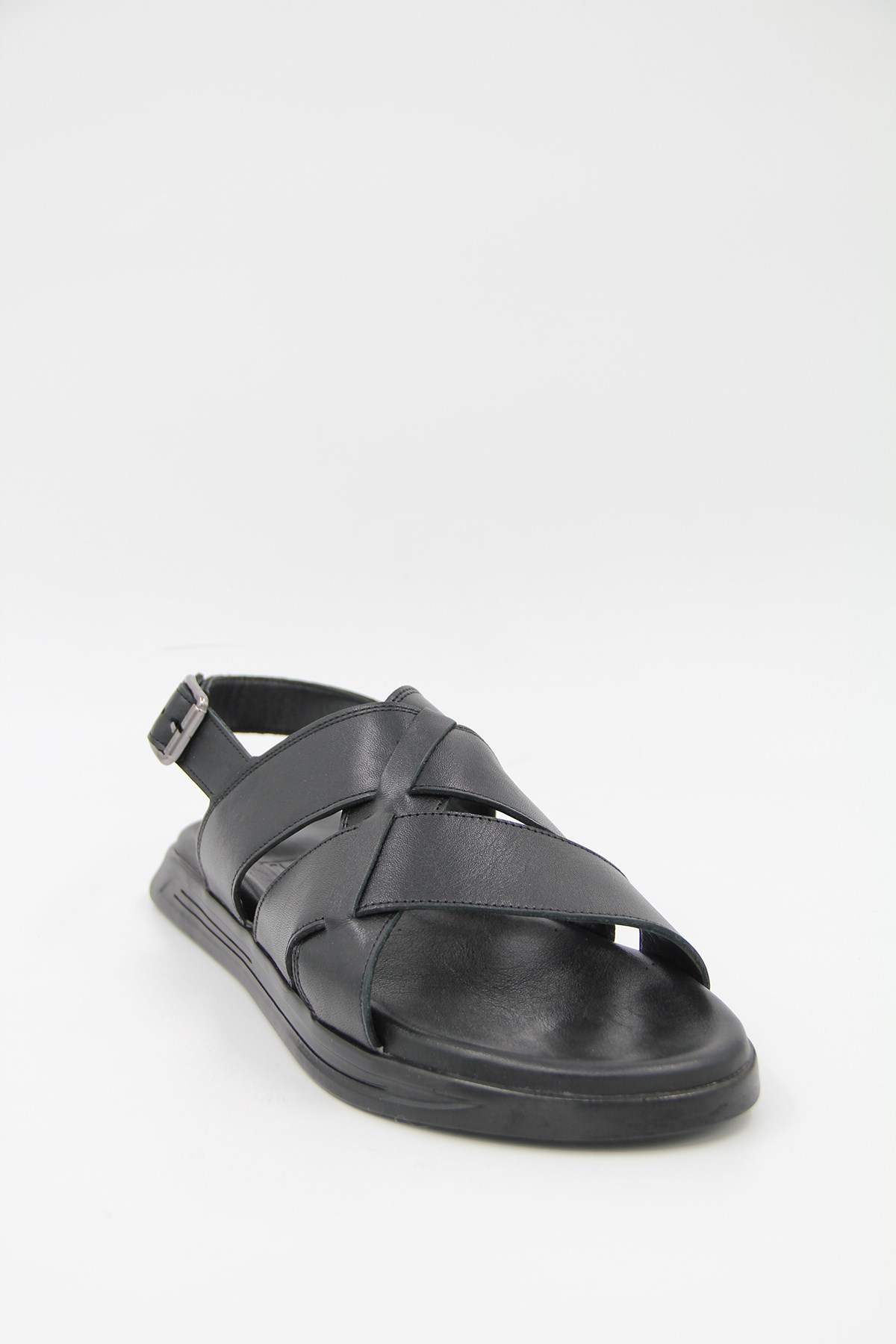 Luciano Bellini 560 Erkek Sandalet - SİYAH