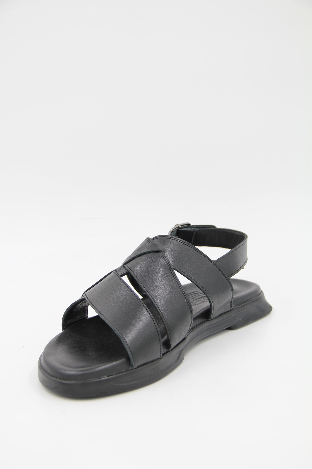 Luciano Bellini 560 Erkek Sandalet - SİYAH